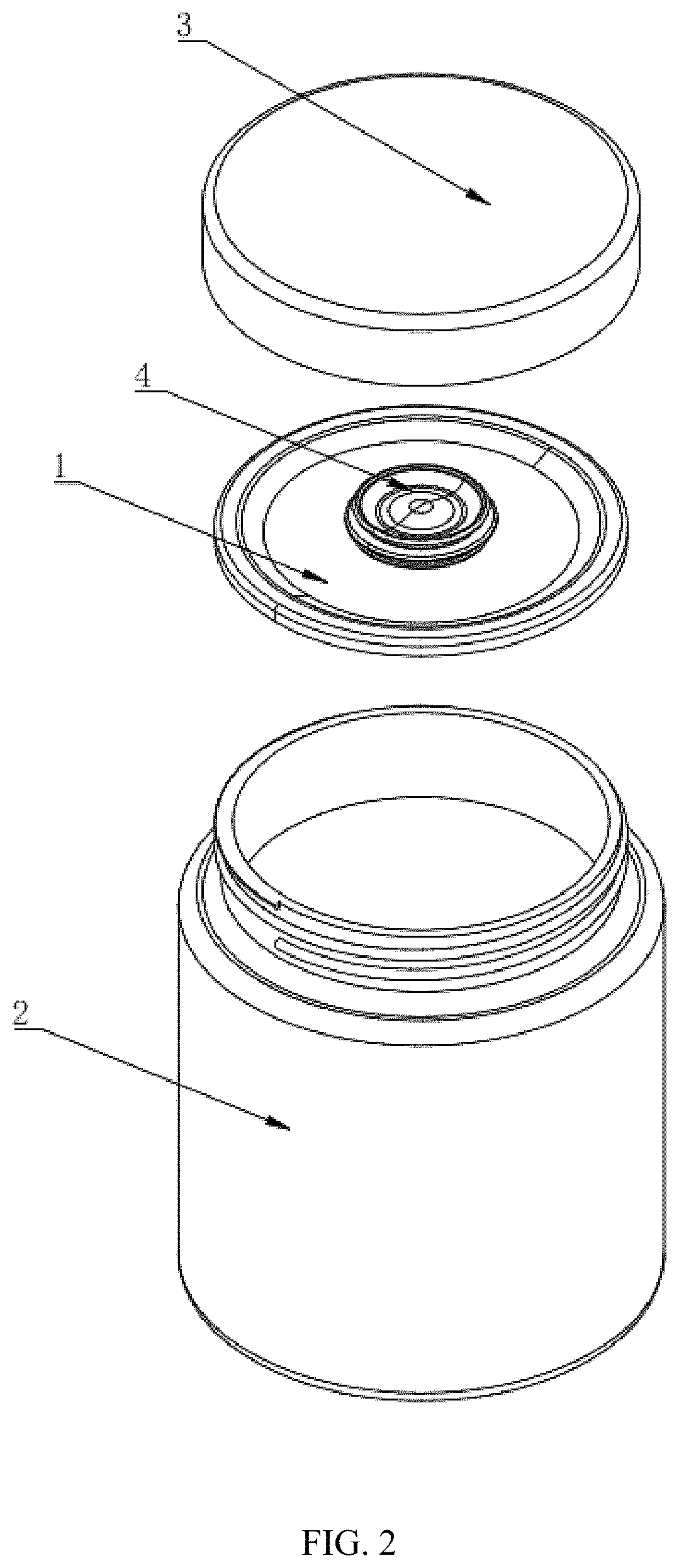 Patent US12492060 Figure 2 – Mason jar sealing structure