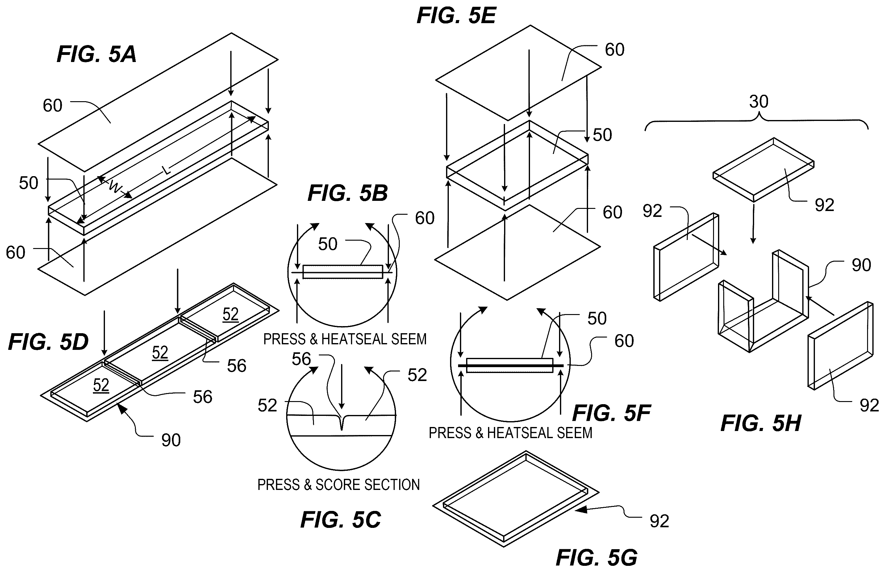 Patent US12492063 Figure 5 – Recyclable insert for shipping container