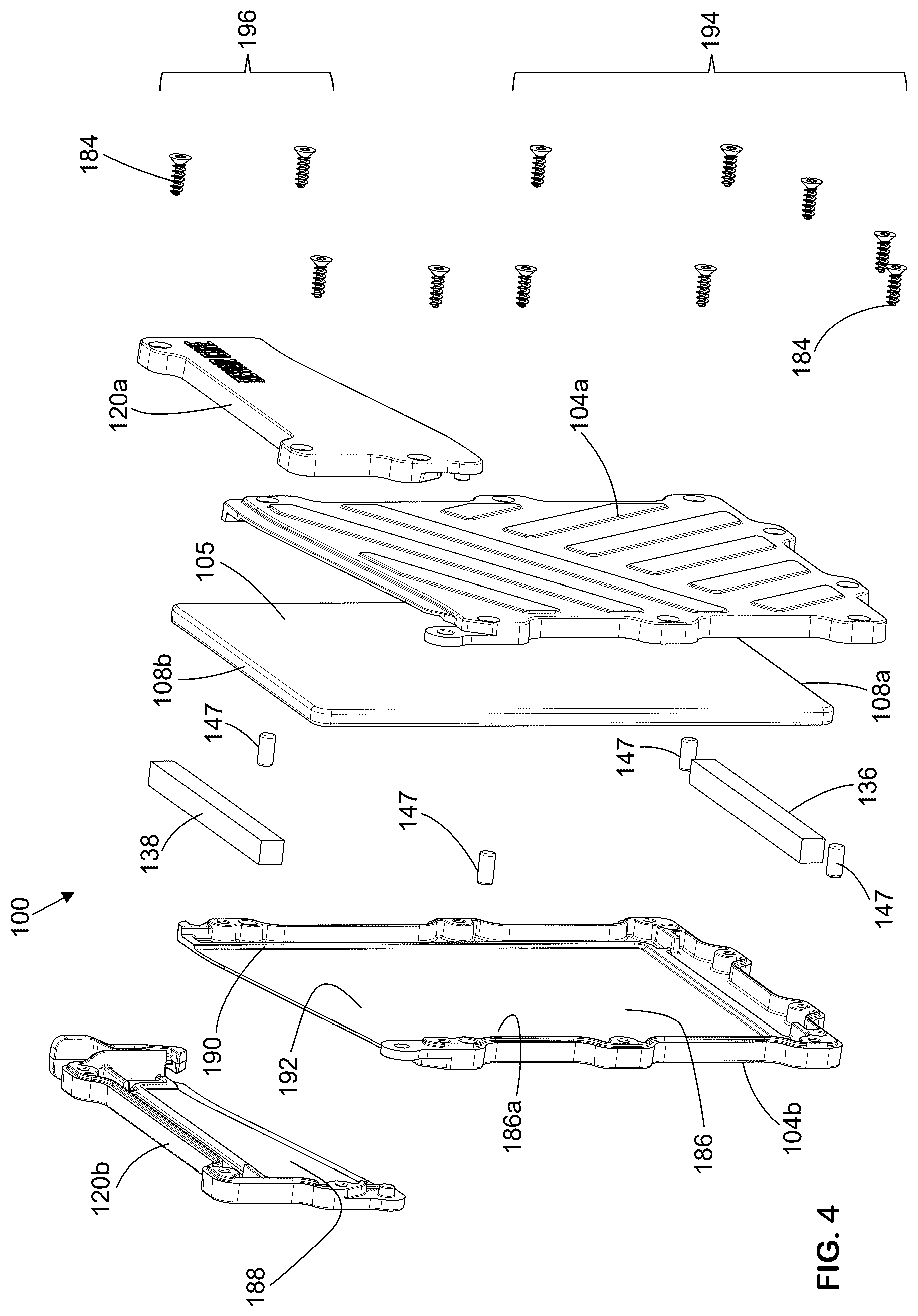 Patent US12492067 Figure 4 – Storage device for lens filters and related methods