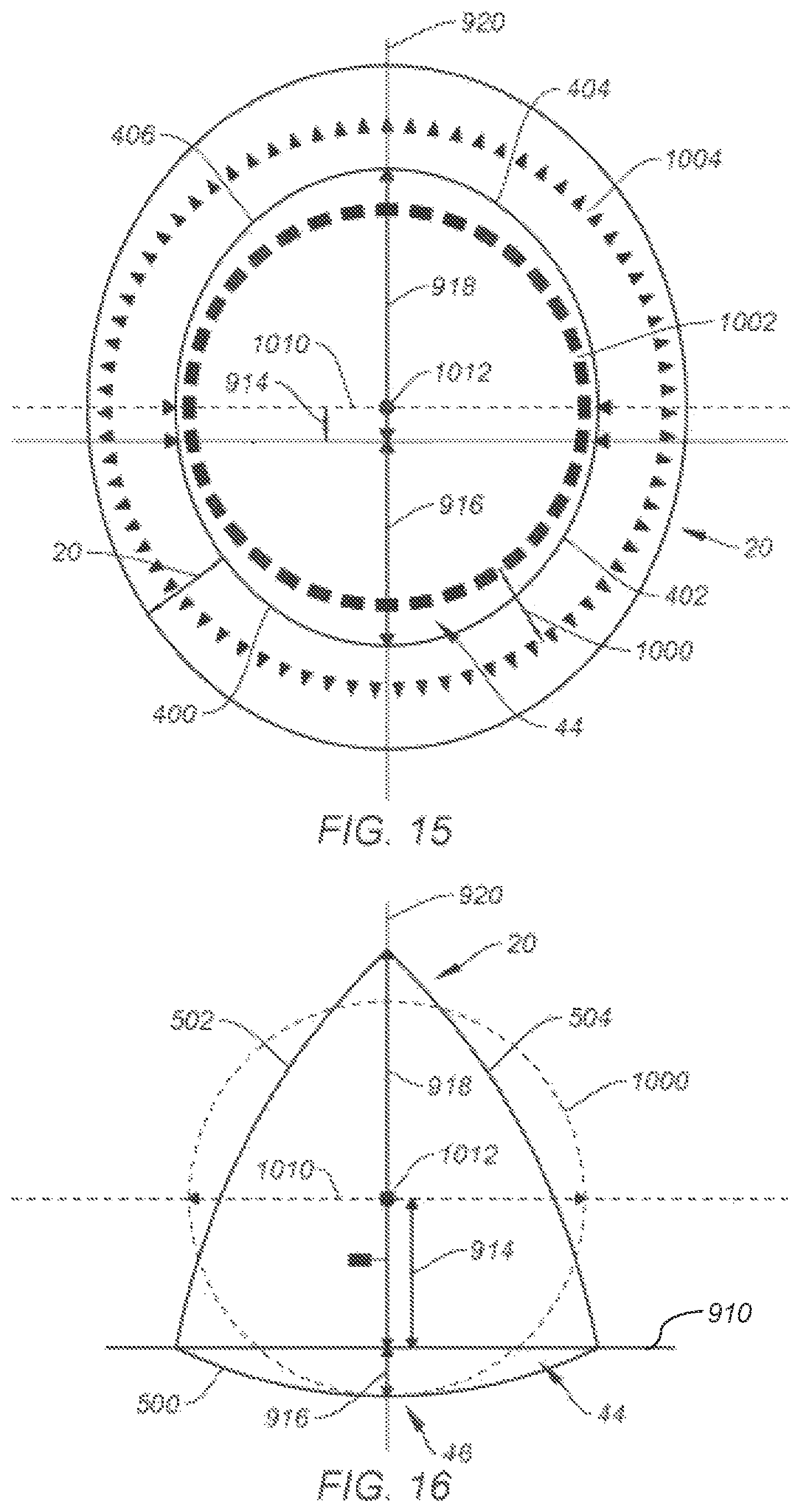 Patent US12492071 Figure 8 – Cassette with non-uniform liner cavity