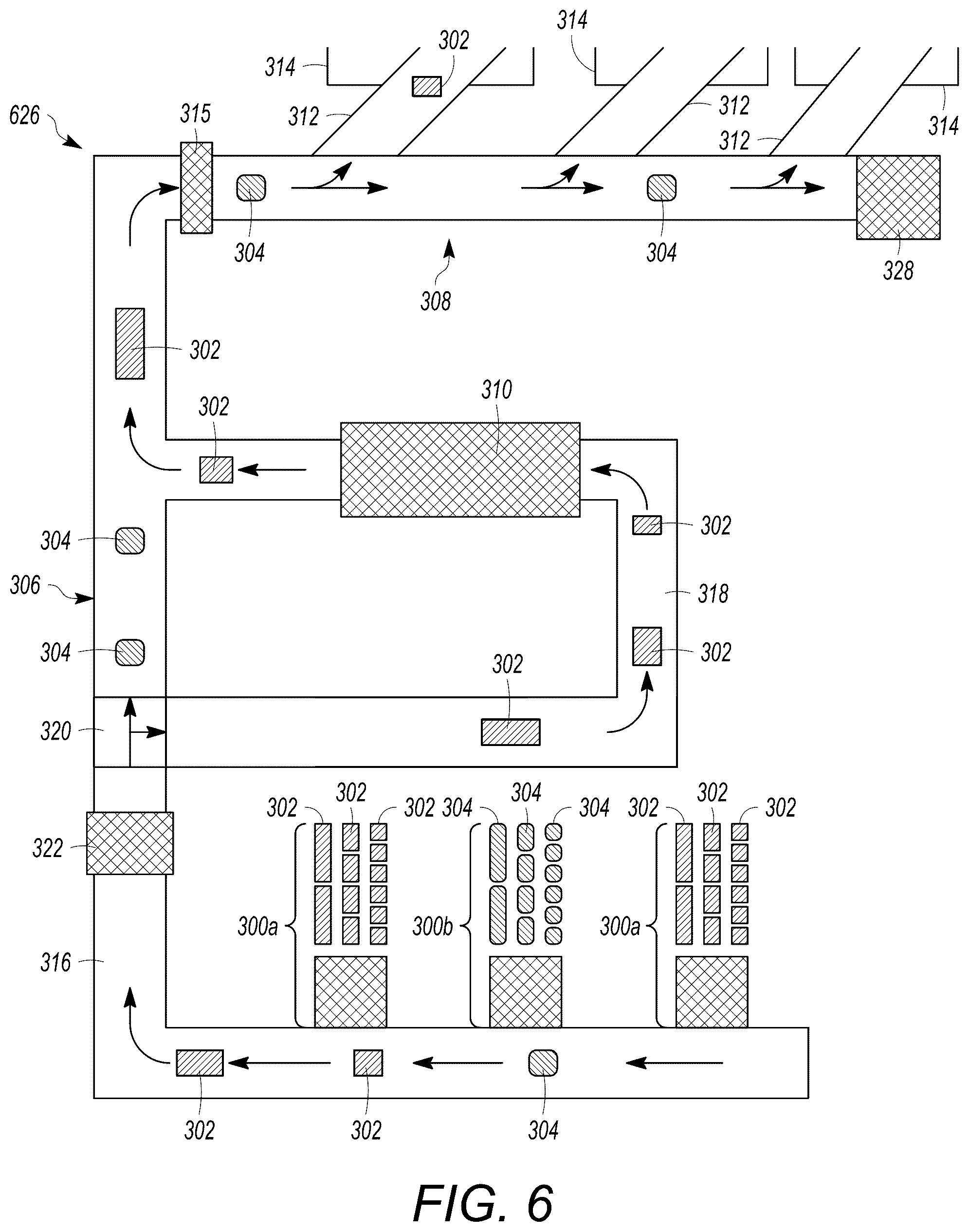 Patent US12492075 Figure 6 – Packaging system including a shrink wrap device for wrapping containers that include environmentally sensitive pharmaceuticals