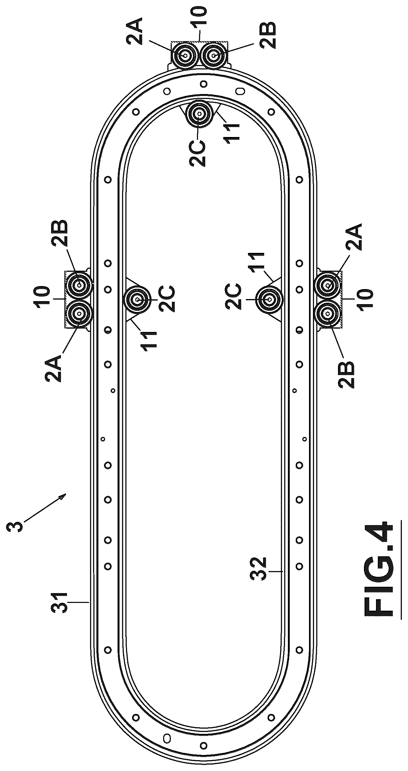 Patent US12492078 Figure 2 – Carriage for transport systems and transport system