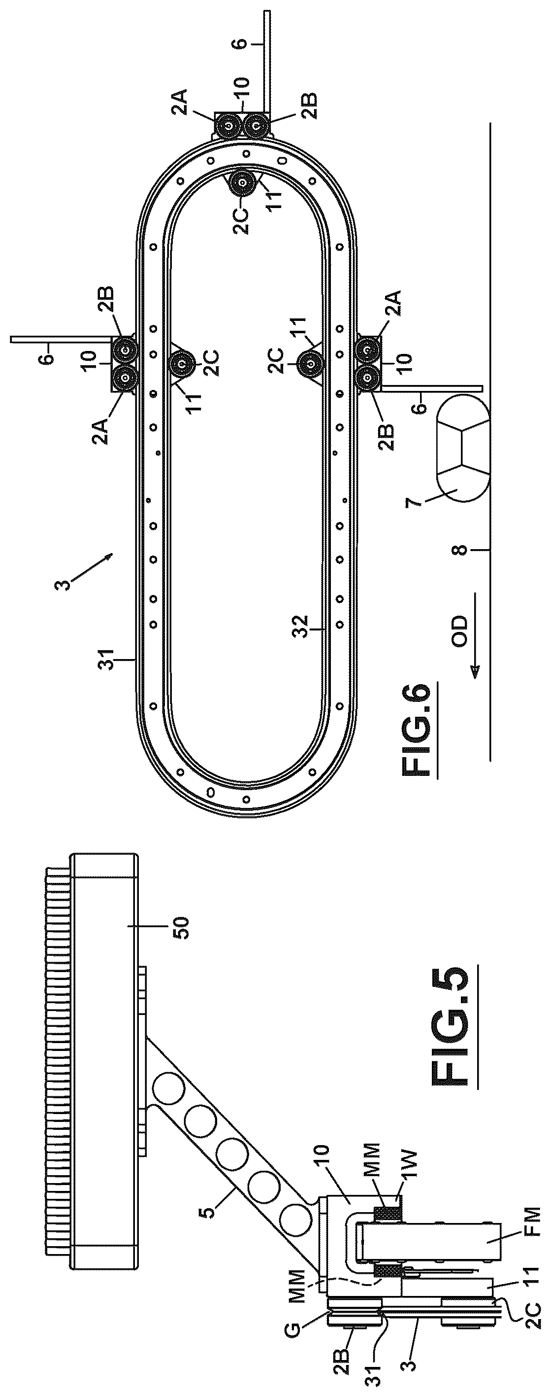 Patent US12492078 Figure 3 – Carriage for transport systems and transport system