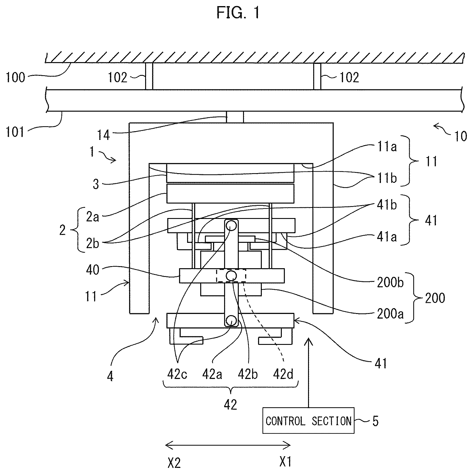 Patent US12492079 Figure 1 – Conveyance device