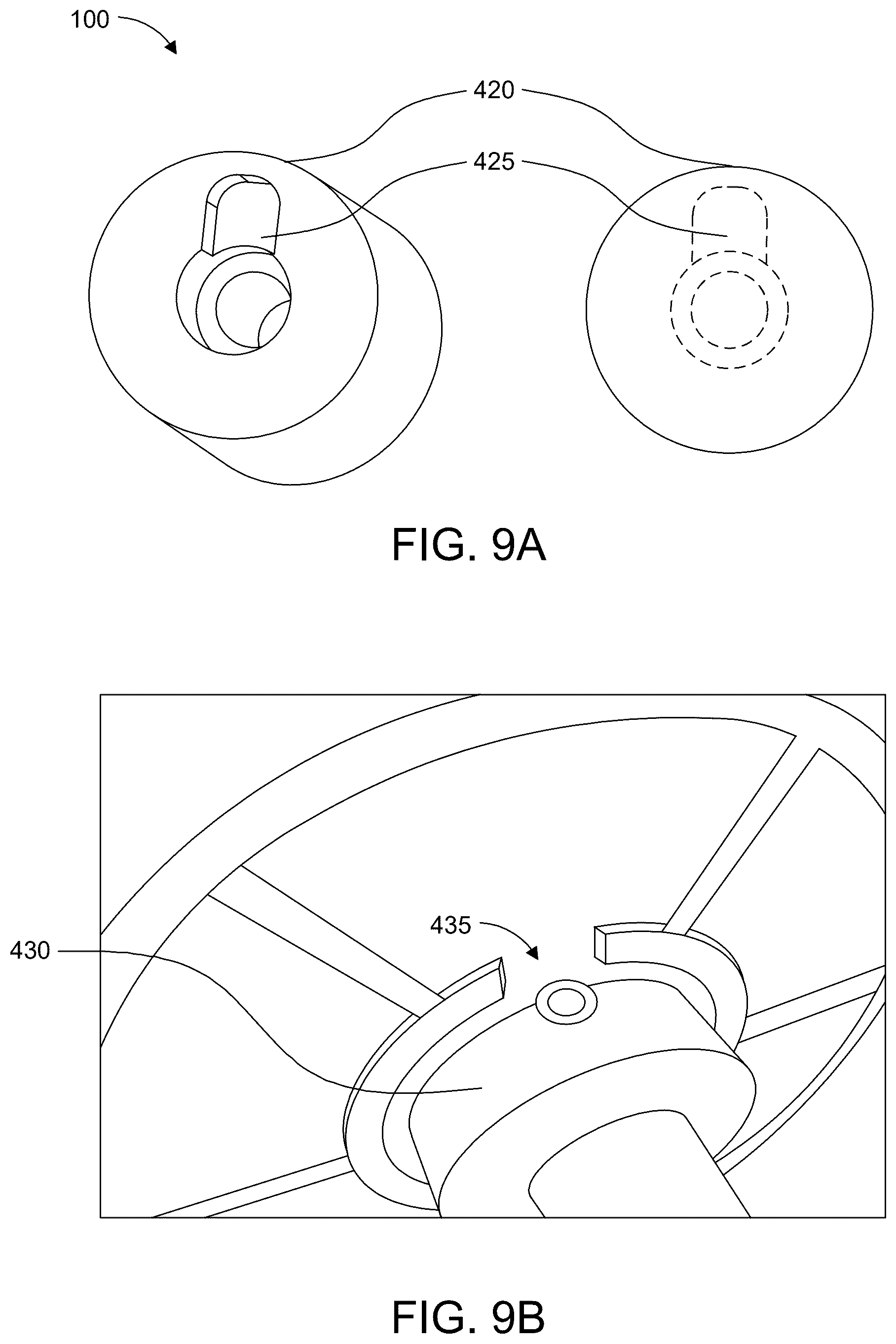Patent US12492080 Figure 8 – Modular idler roller system with recessed and/or adaptable ends