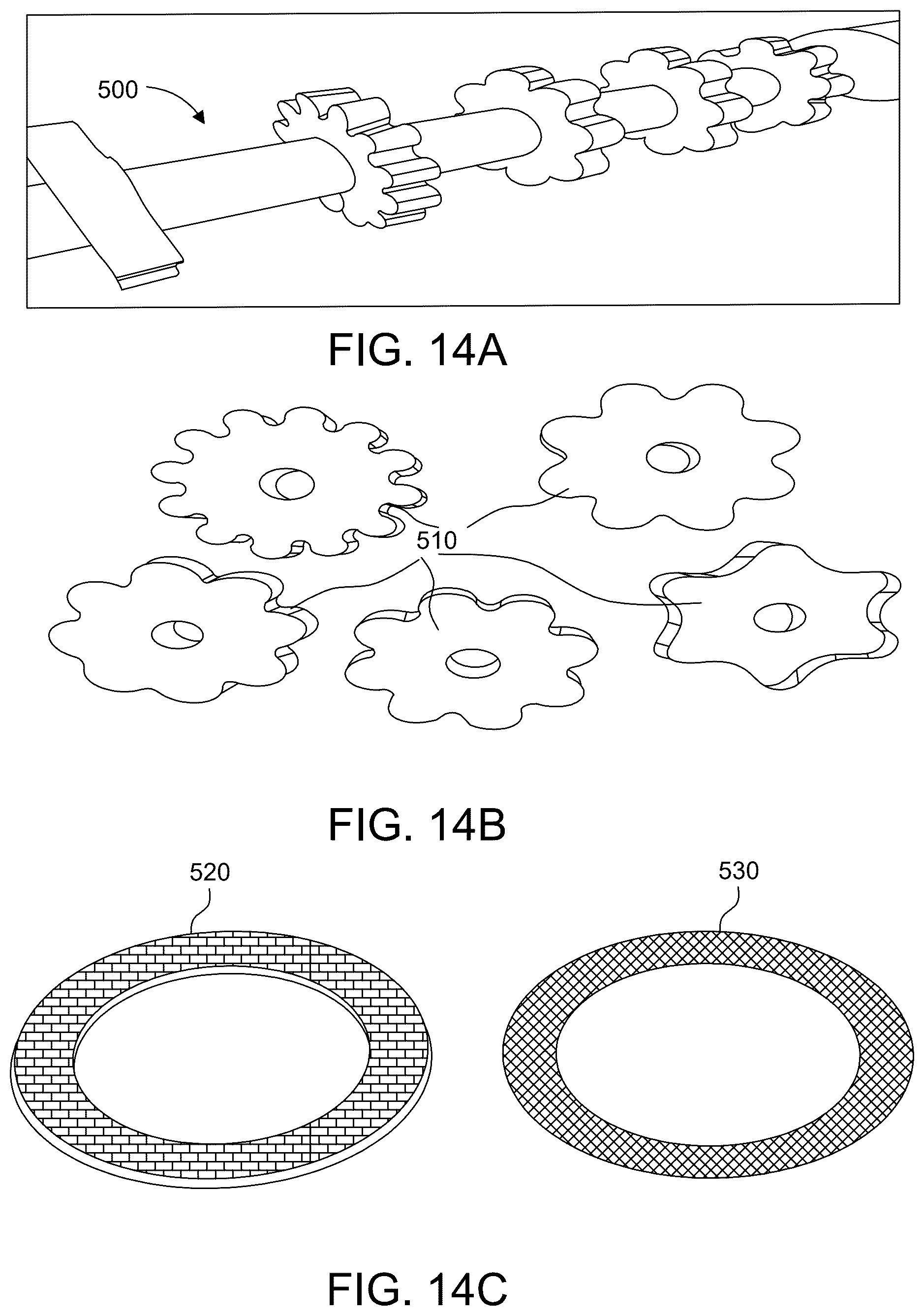 Patent US12492080 Figure 13 – Modular idler roller system with recessed and/or adaptable ends