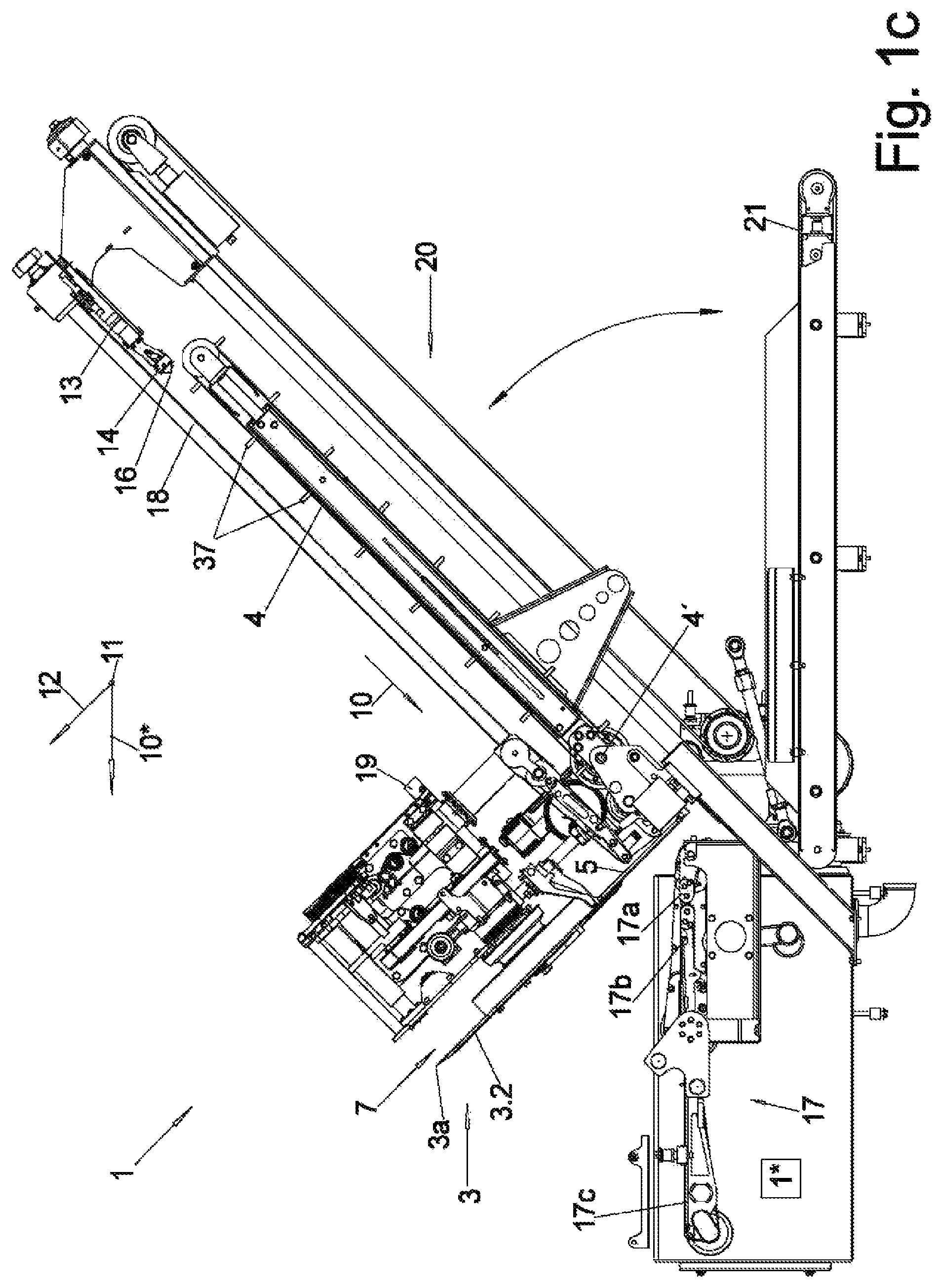 Patent US12492081 Figure 3 – Method for positioning an article to be transported and device for carrying out the method