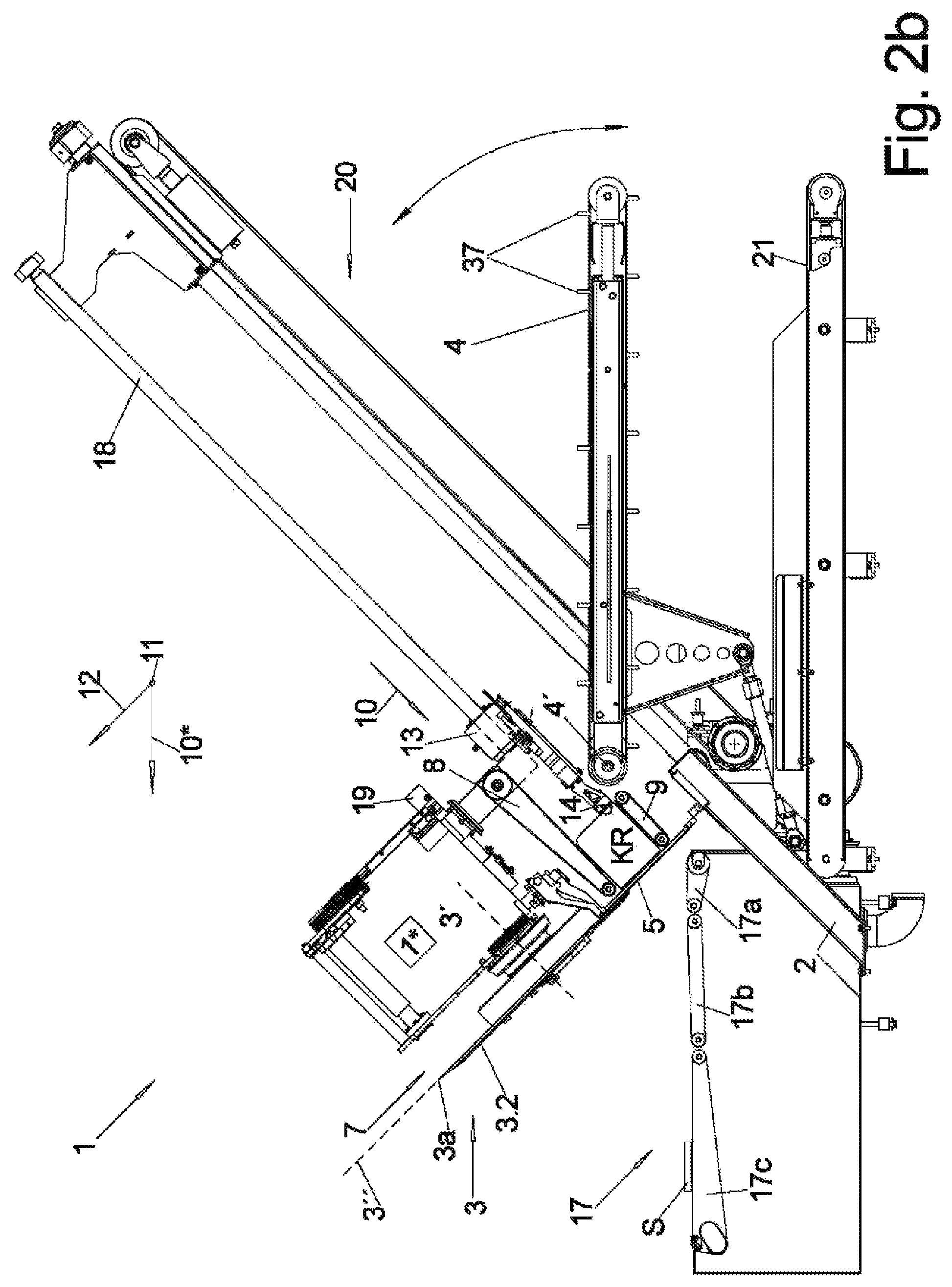 Patent US12492081 Figure 5 – Method for positioning an article to be transported and device for carrying out the method