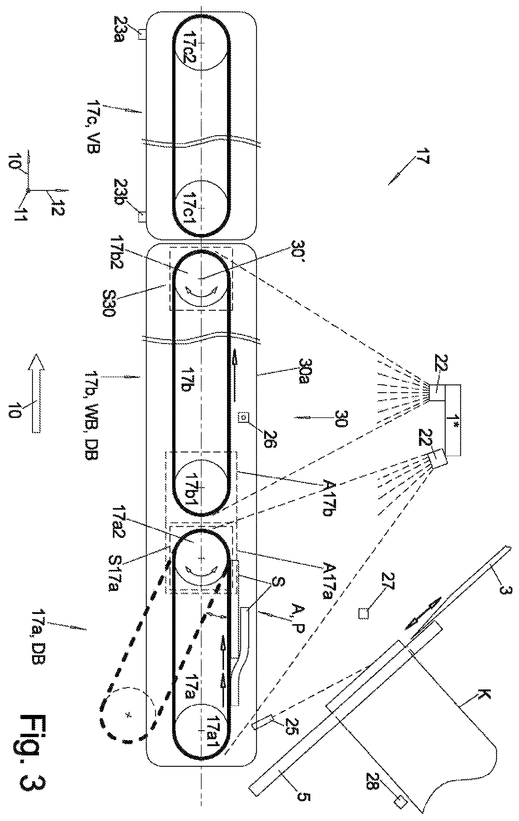 Patent US12492081 Figure 6 – Method for positioning an article to be transported and device for carrying out the method