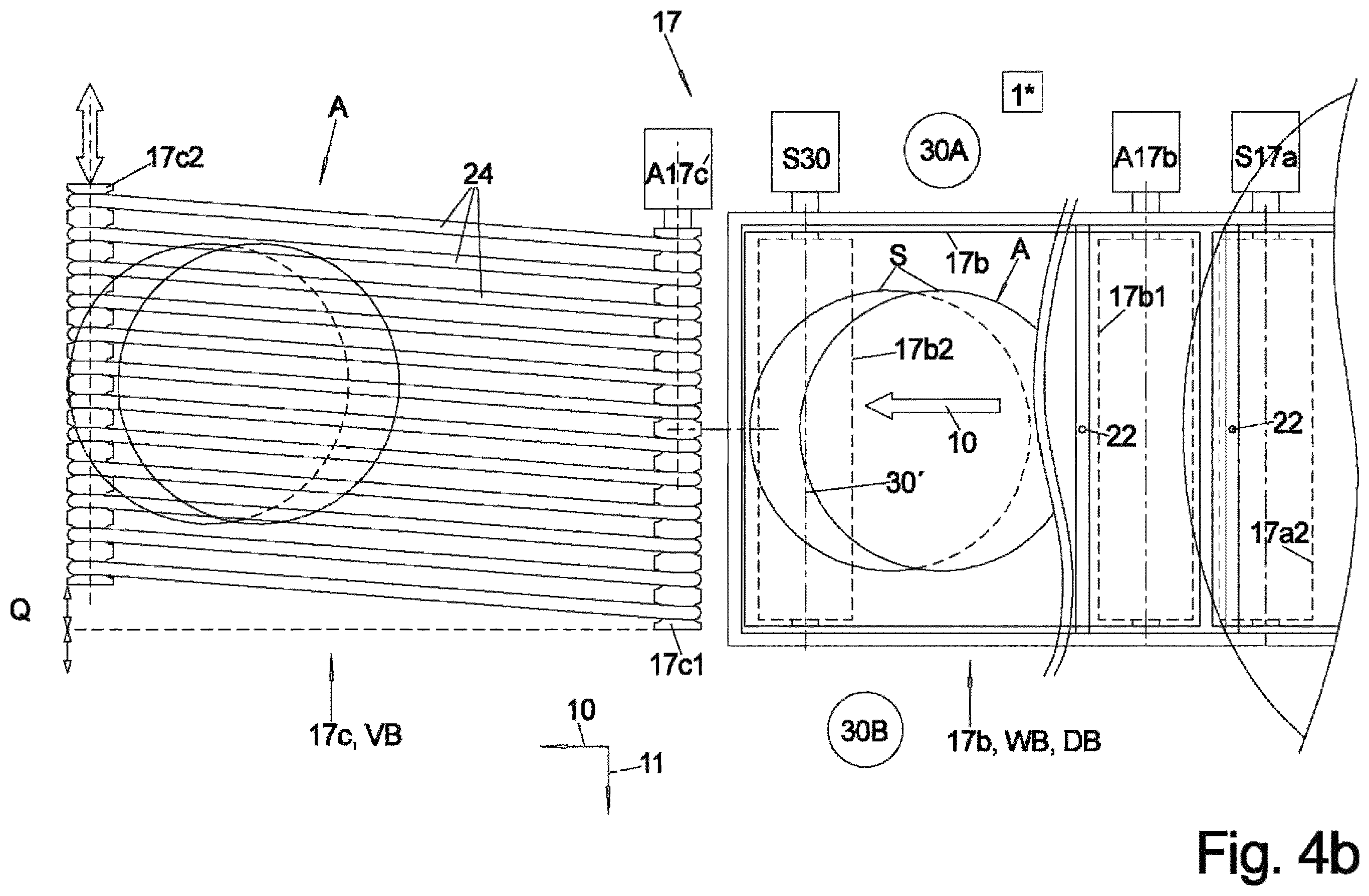 Patent US12492081 Figure 8 – Method for positioning an article to be transported and device for carrying out the method