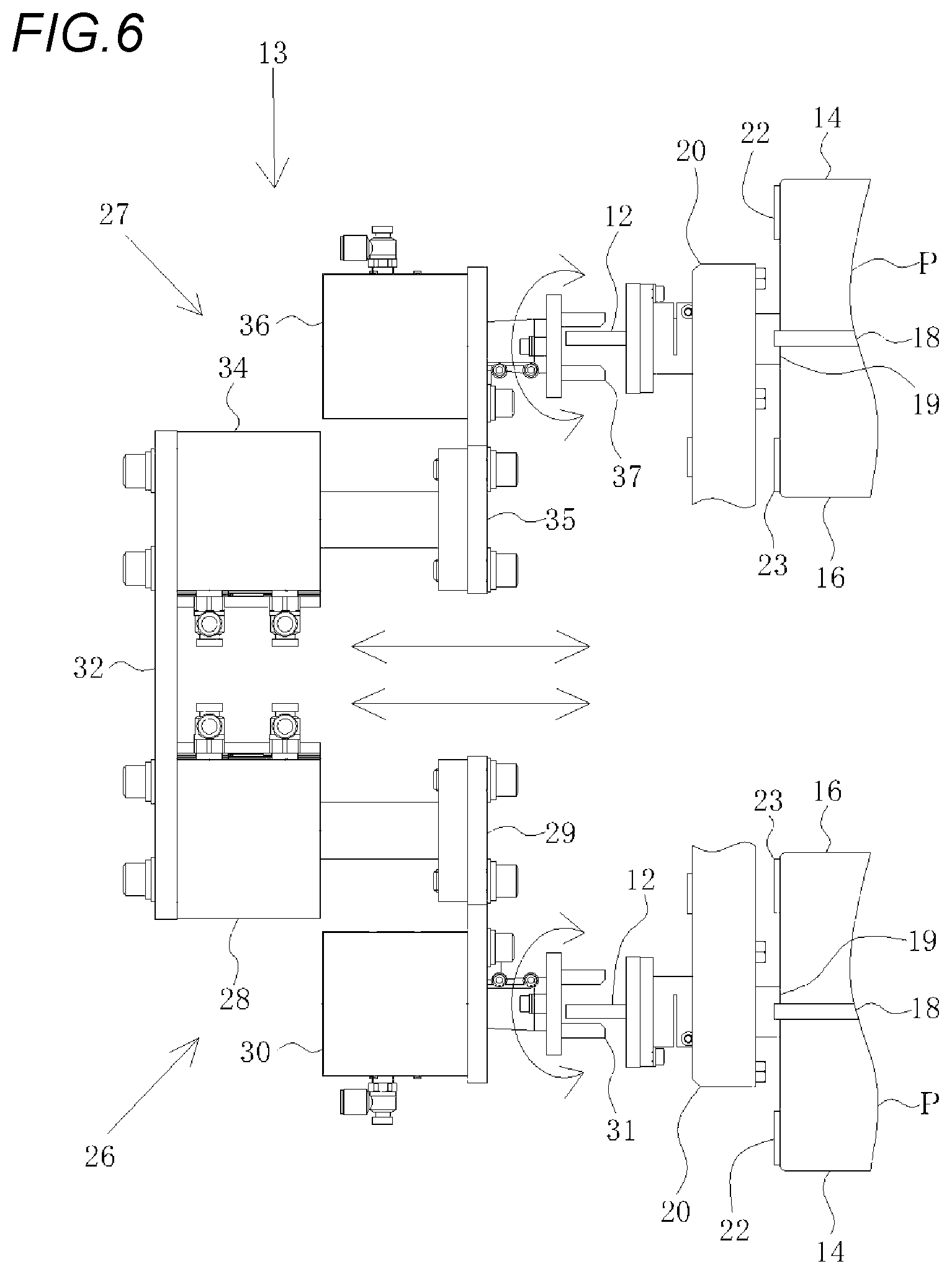 Patent US12492082 Figure 6 – Pallet reversing apparatus for conveyor