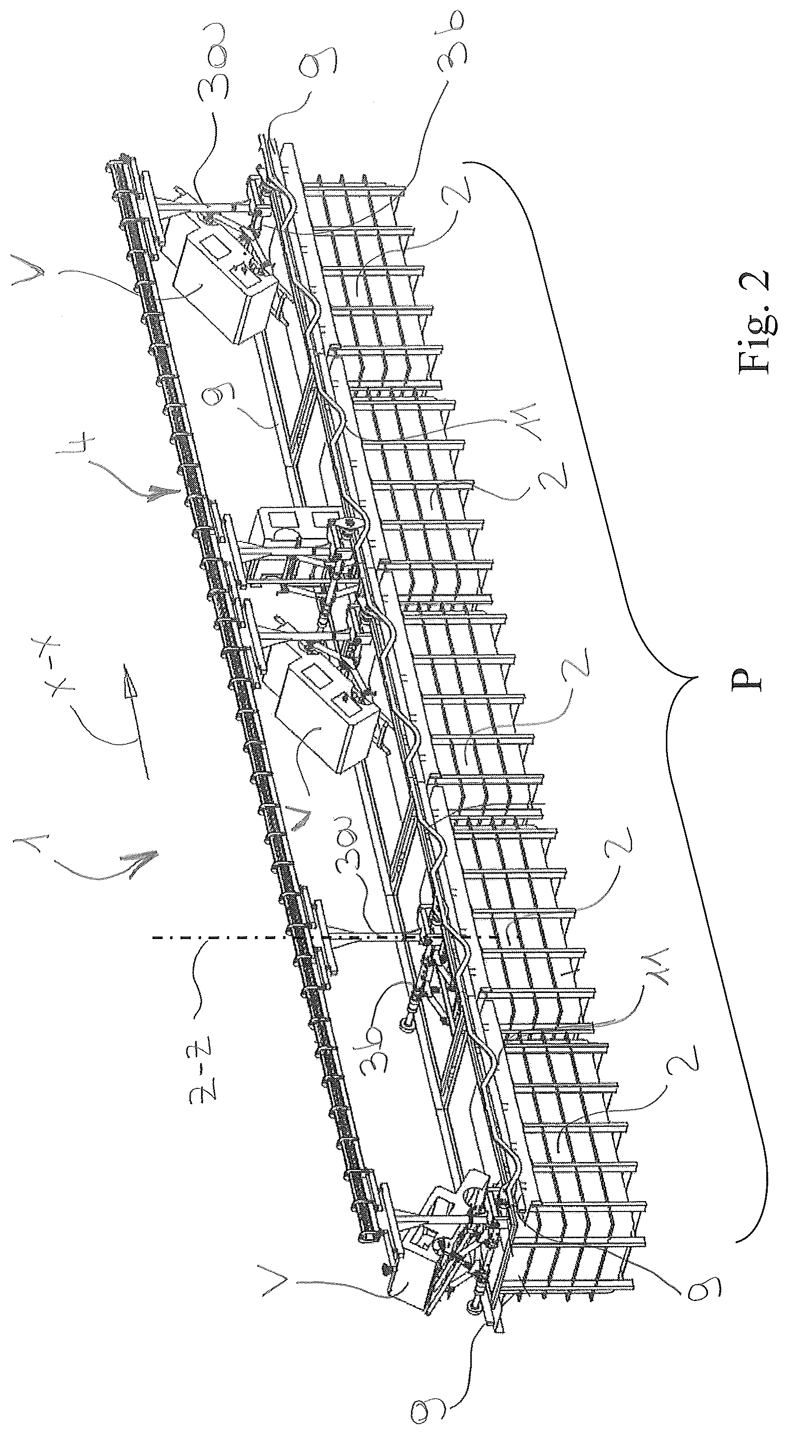 Patent US12492085 Figure 2 – Apparatus for surface treatment of vehicles or vehicle parts
