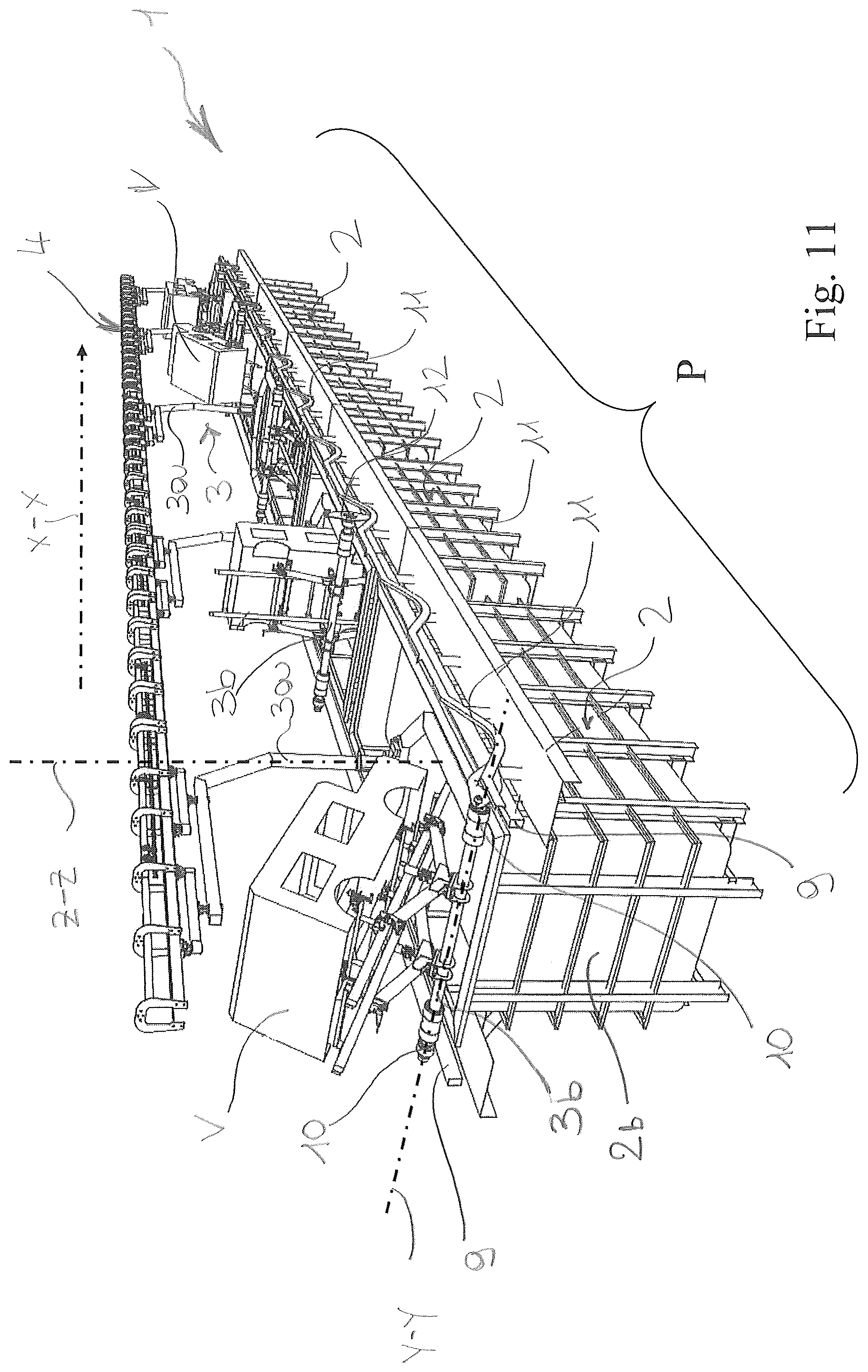 Patent US12492085 Figure 11 – Apparatus for surface treatment of vehicles or vehicle parts
