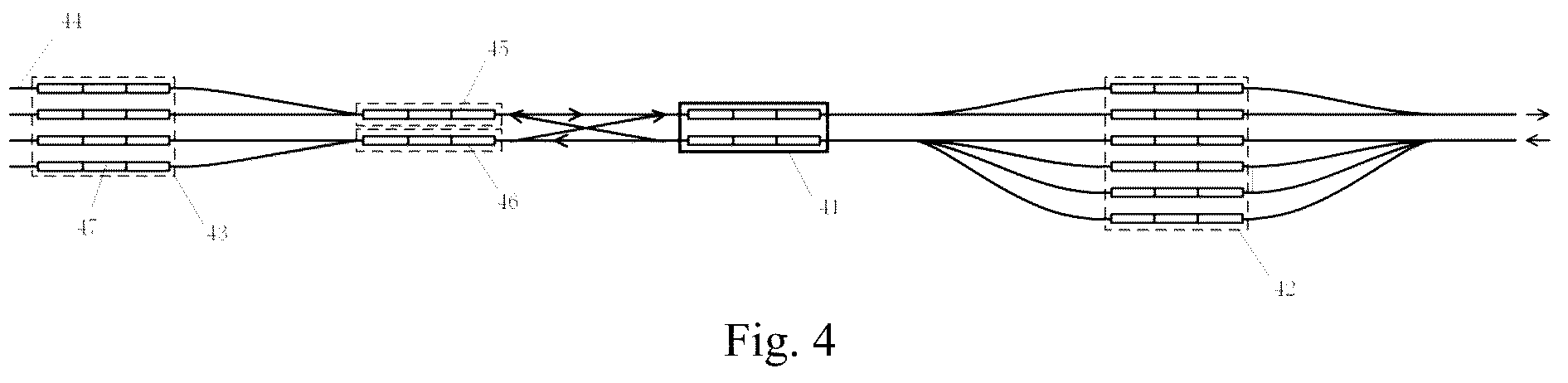 Patent US12492087 Figure 4 – Underground container logistics loading and unloading system based on deep underground passage