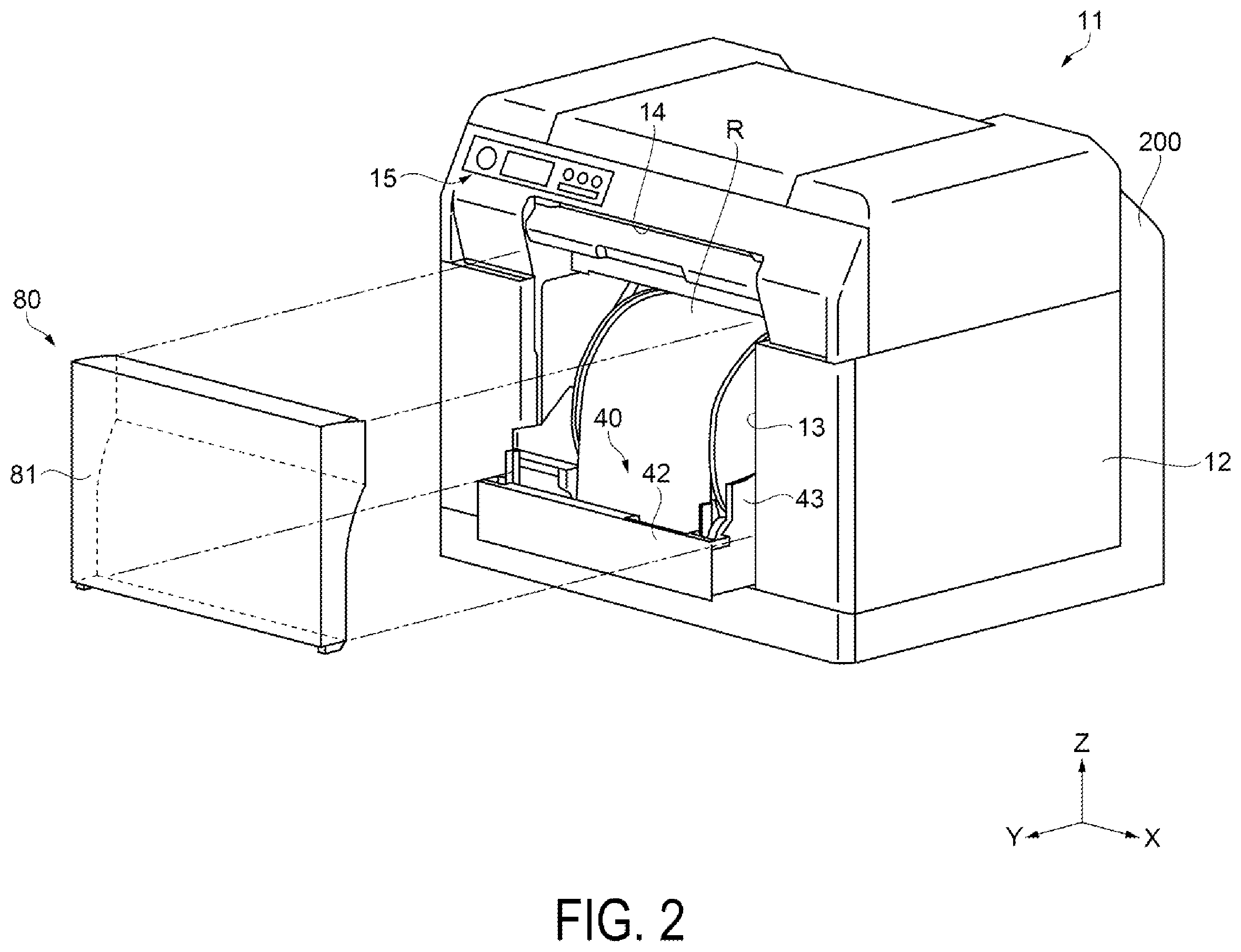 Patent US12492088 Figure 2 – Printing apparatus and method of controlling printing apparatus