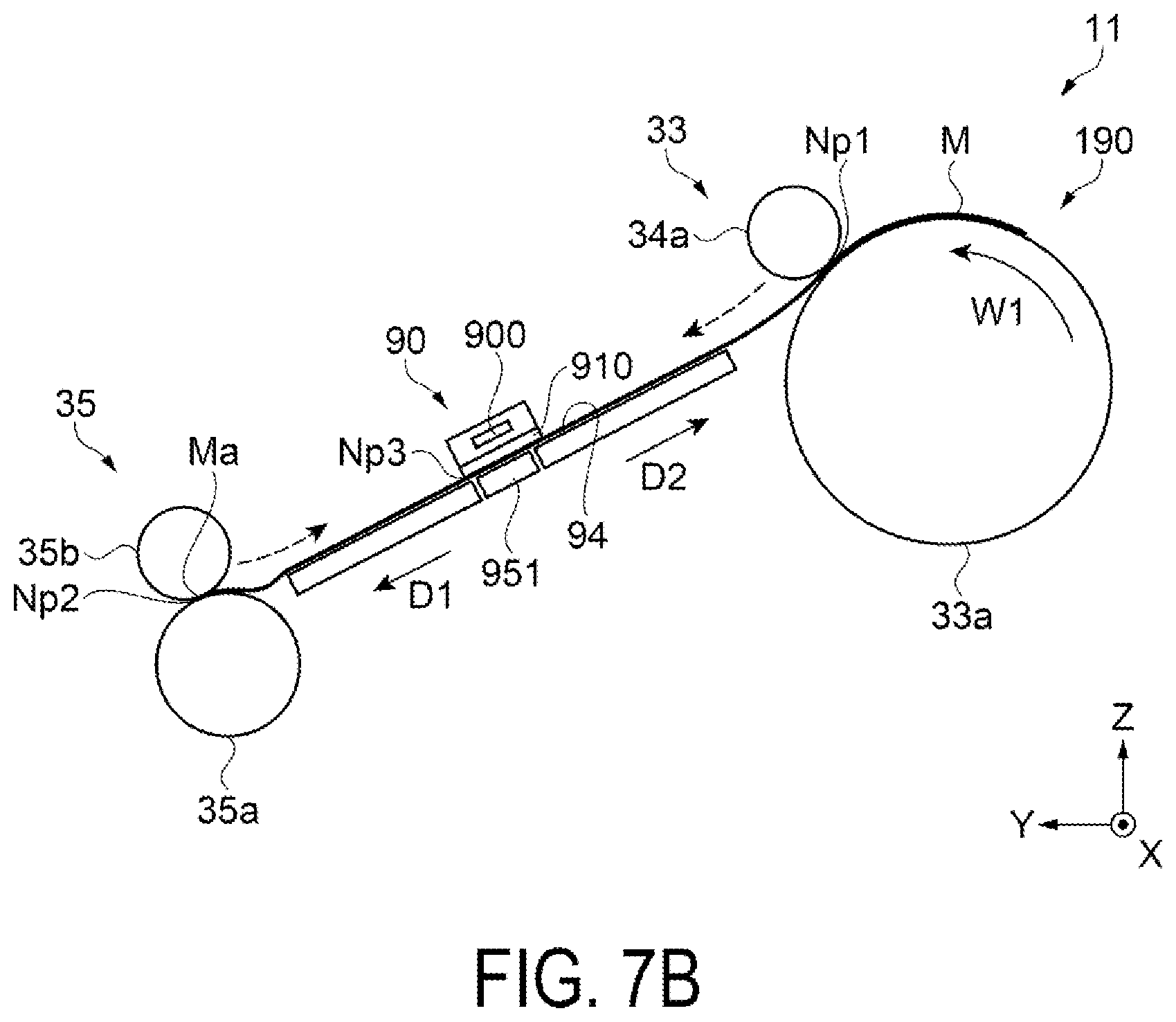 Patent US12492088 Figure 7 – Printing apparatus and method of controlling printing apparatus