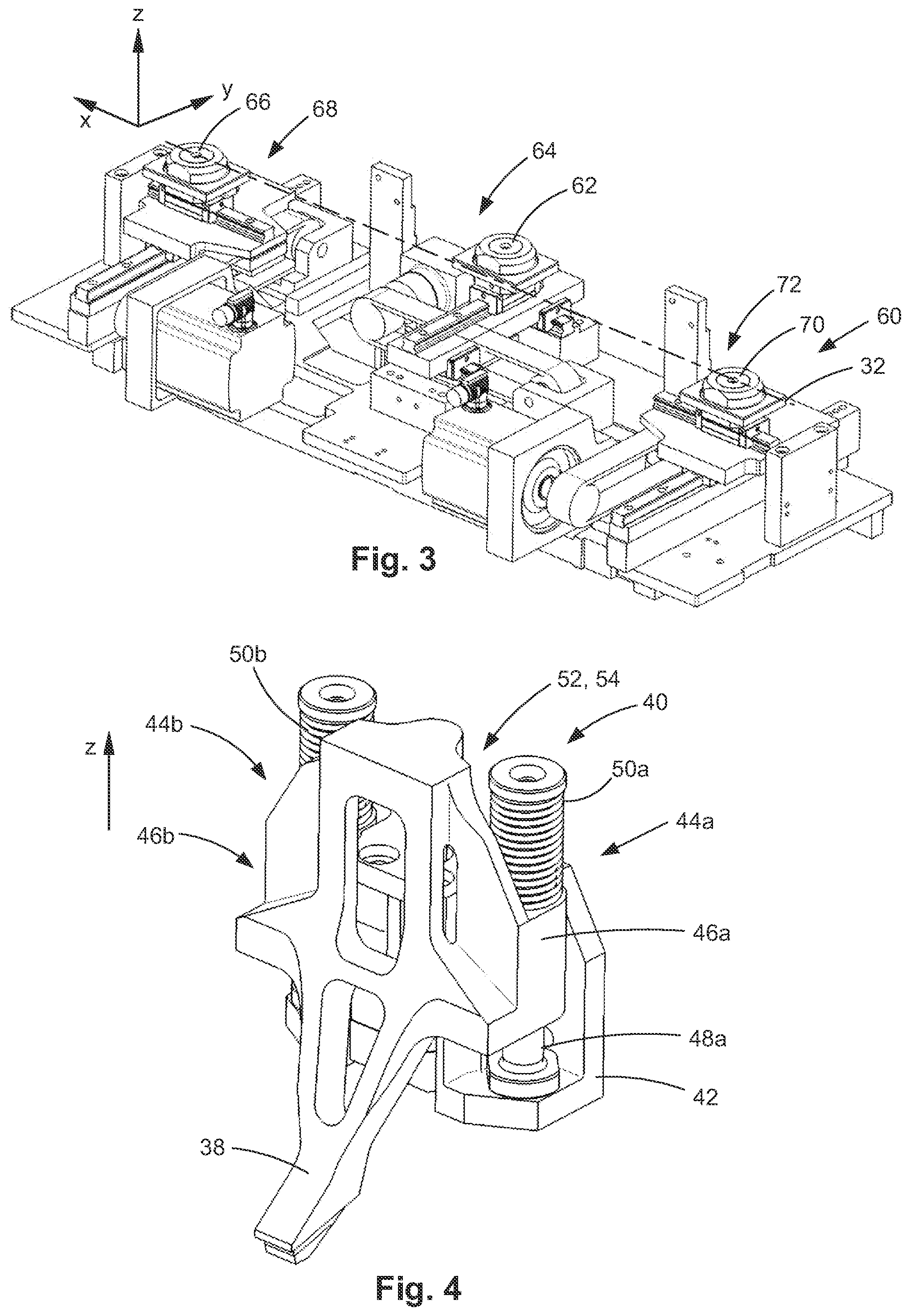 Patent US12492091 Figure 2 – Positioning assembly and sheet material processing machine