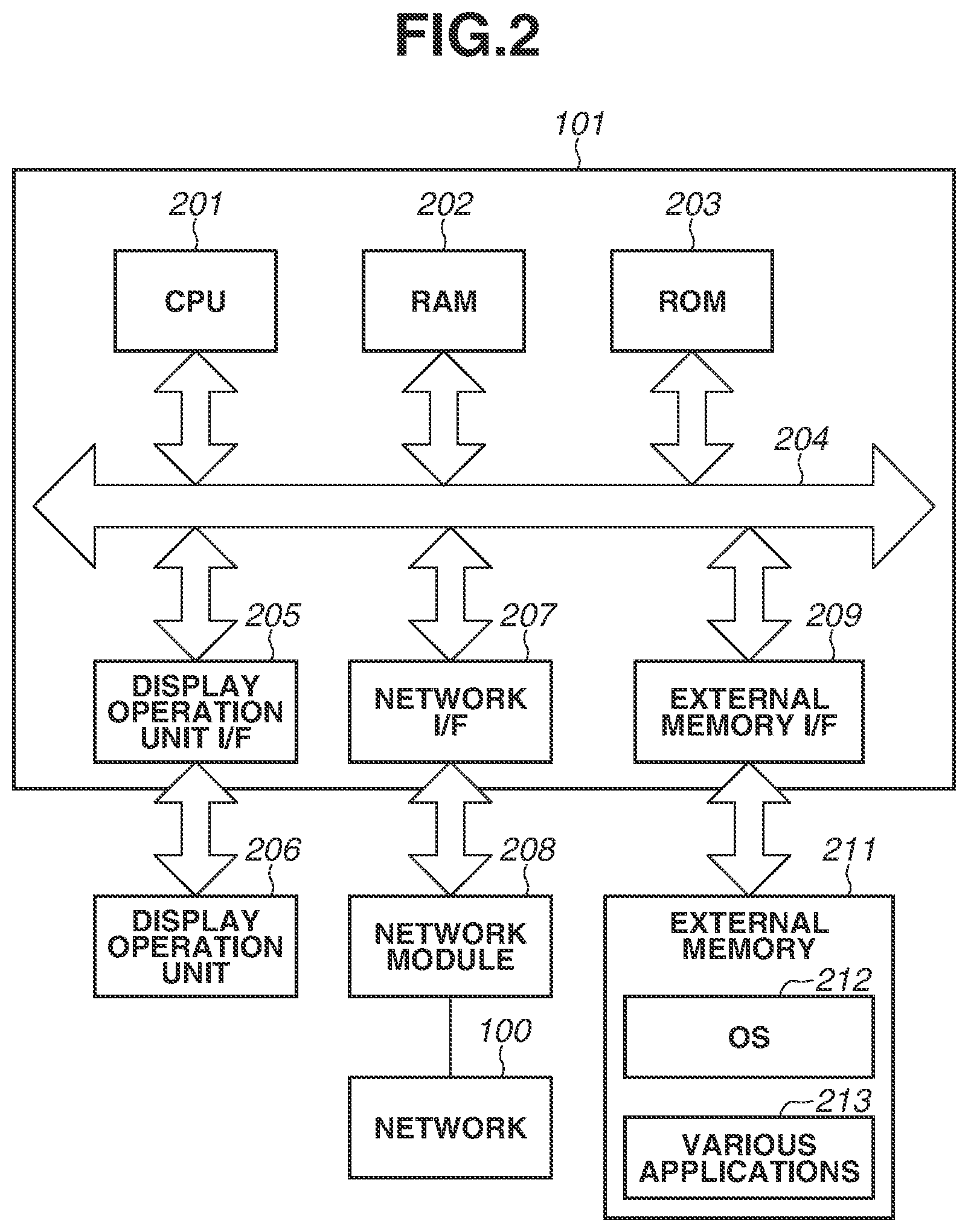 Patent US12492094 Figure 2 – Information processing apparatus, method for controlling information processing apparatus, and storage medium