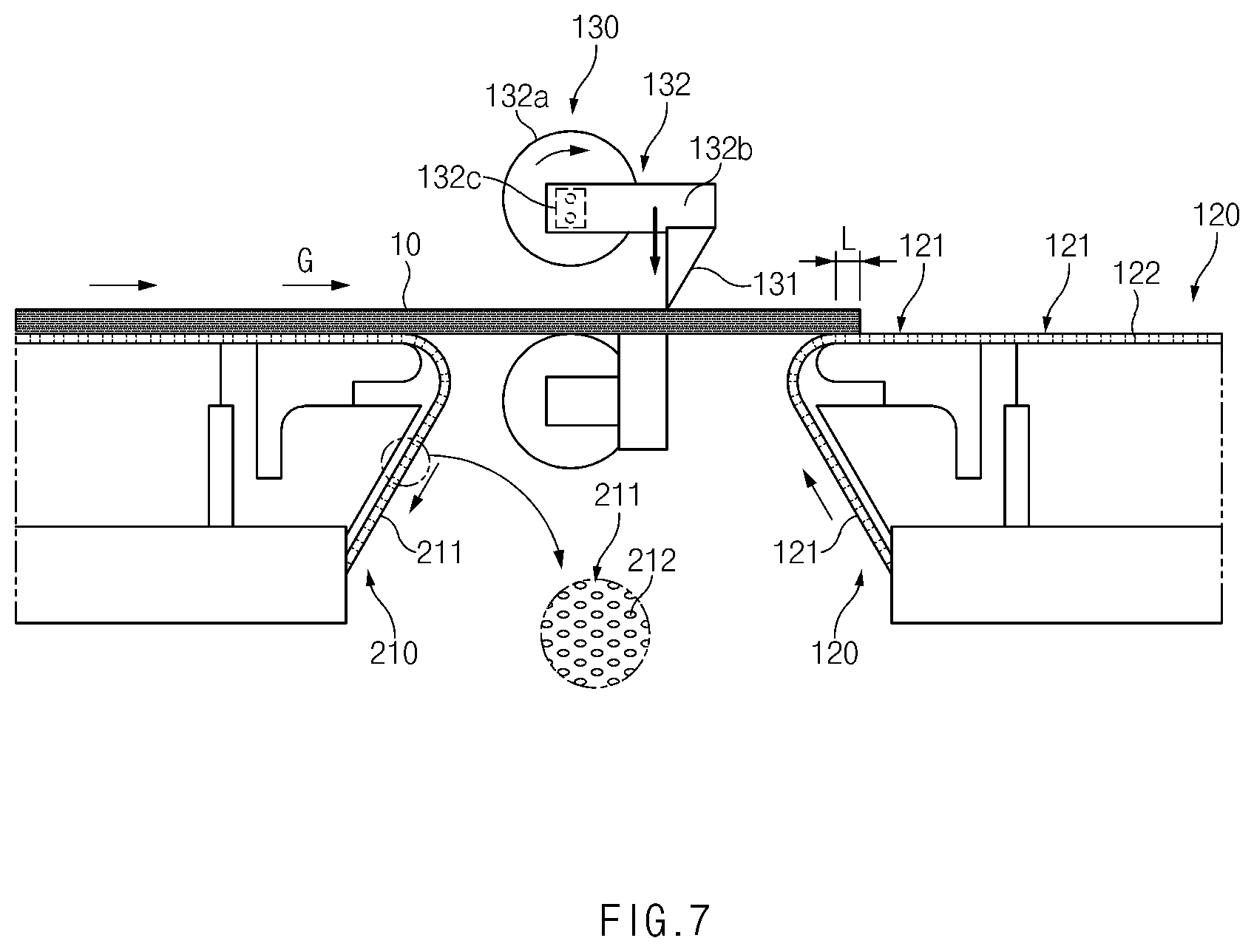 Patent US12492095 Figure 7 – Apparatus for manufacturing electrode assembly, electrode assembly manufactured therethrough, and secondary battery