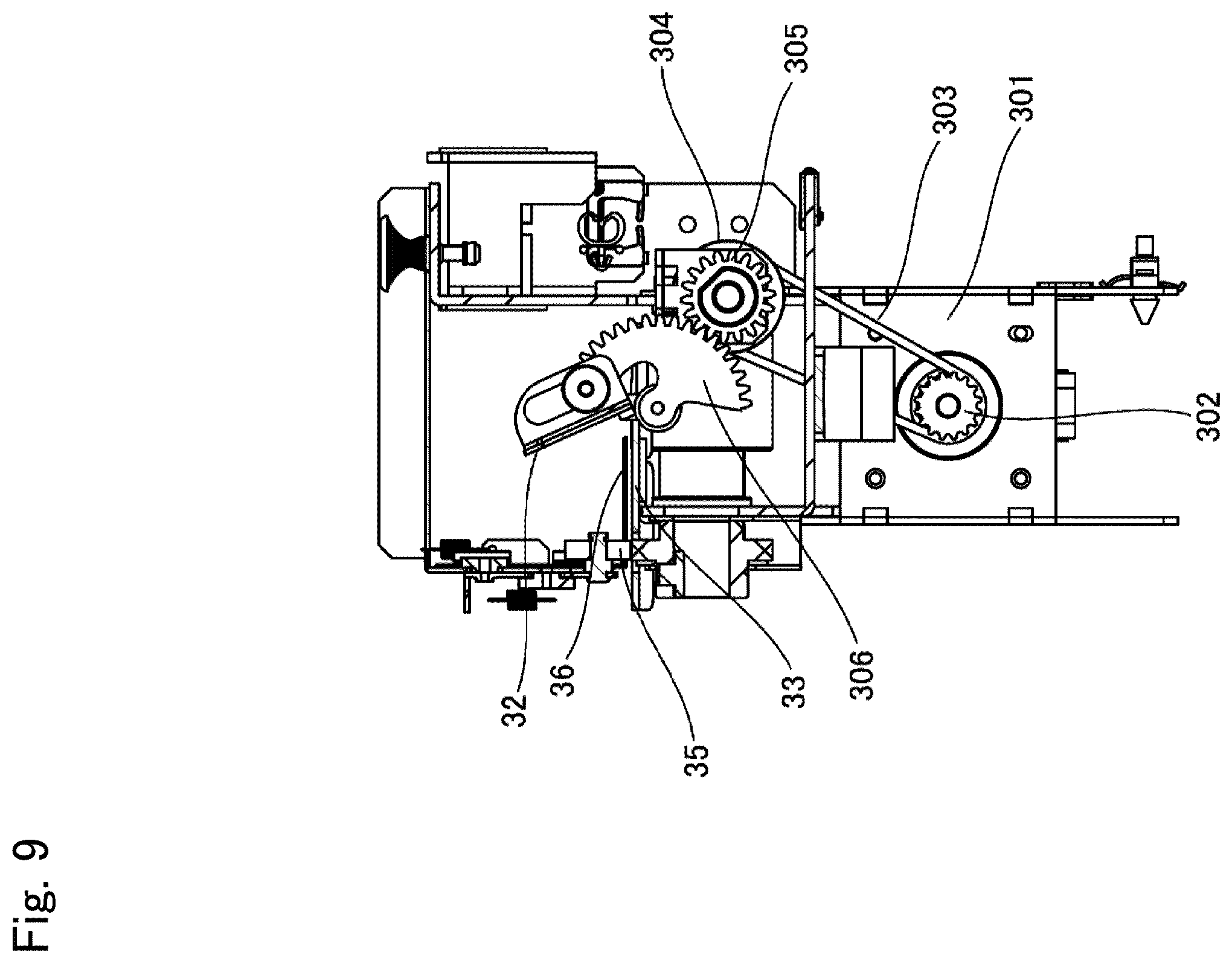 Patent US12492096 Figure 9 – Paper folding device