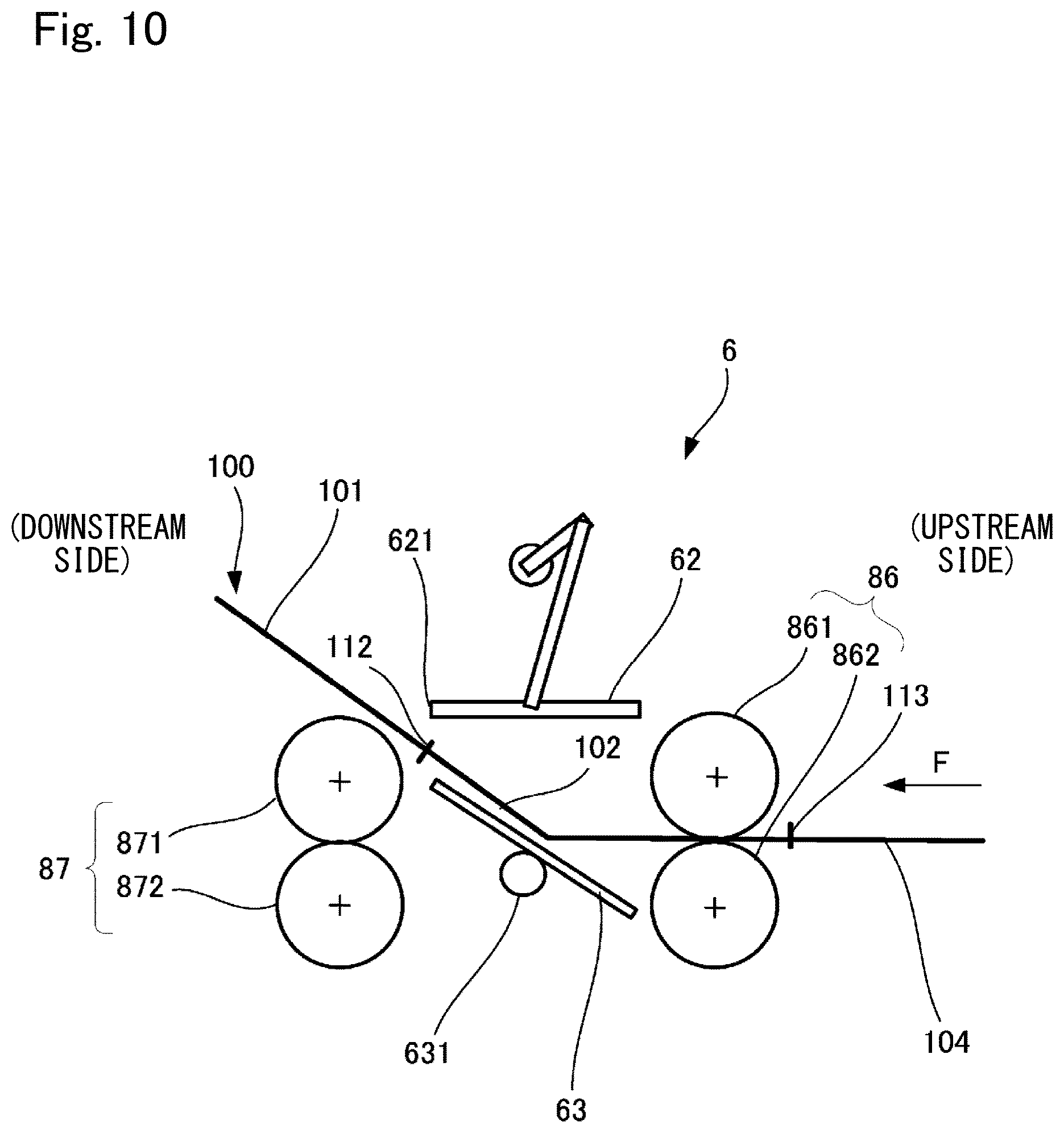 Patent US12492096 Figure 10 – Paper folding device