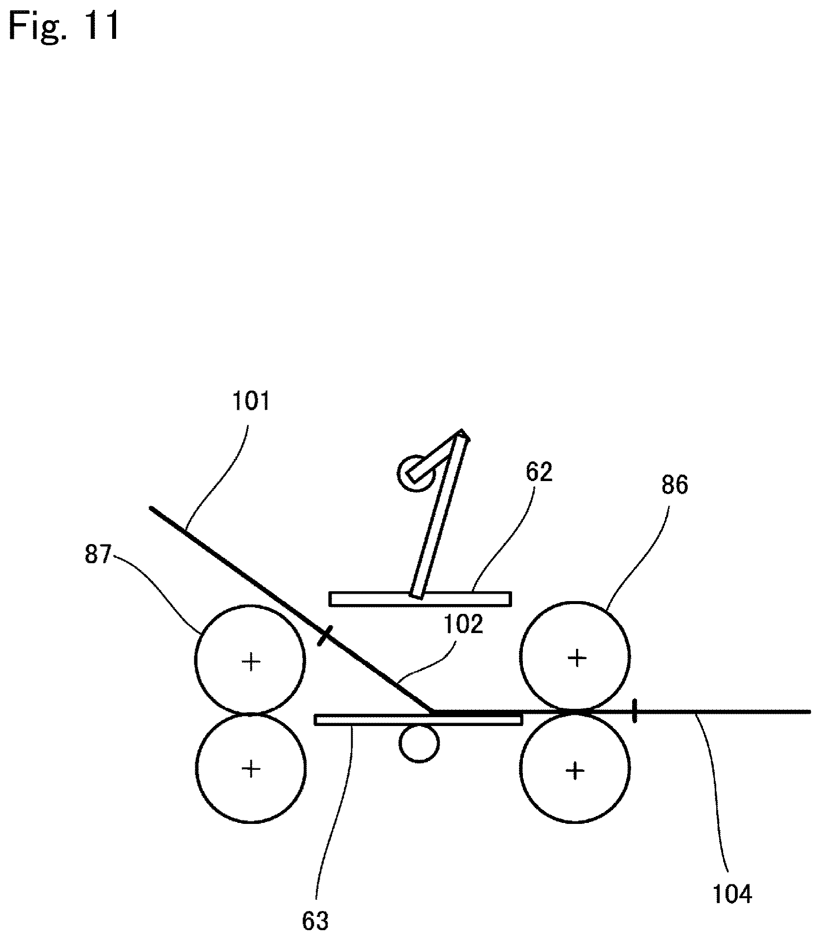 Patent US12492096 Figure 11 – Paper folding device