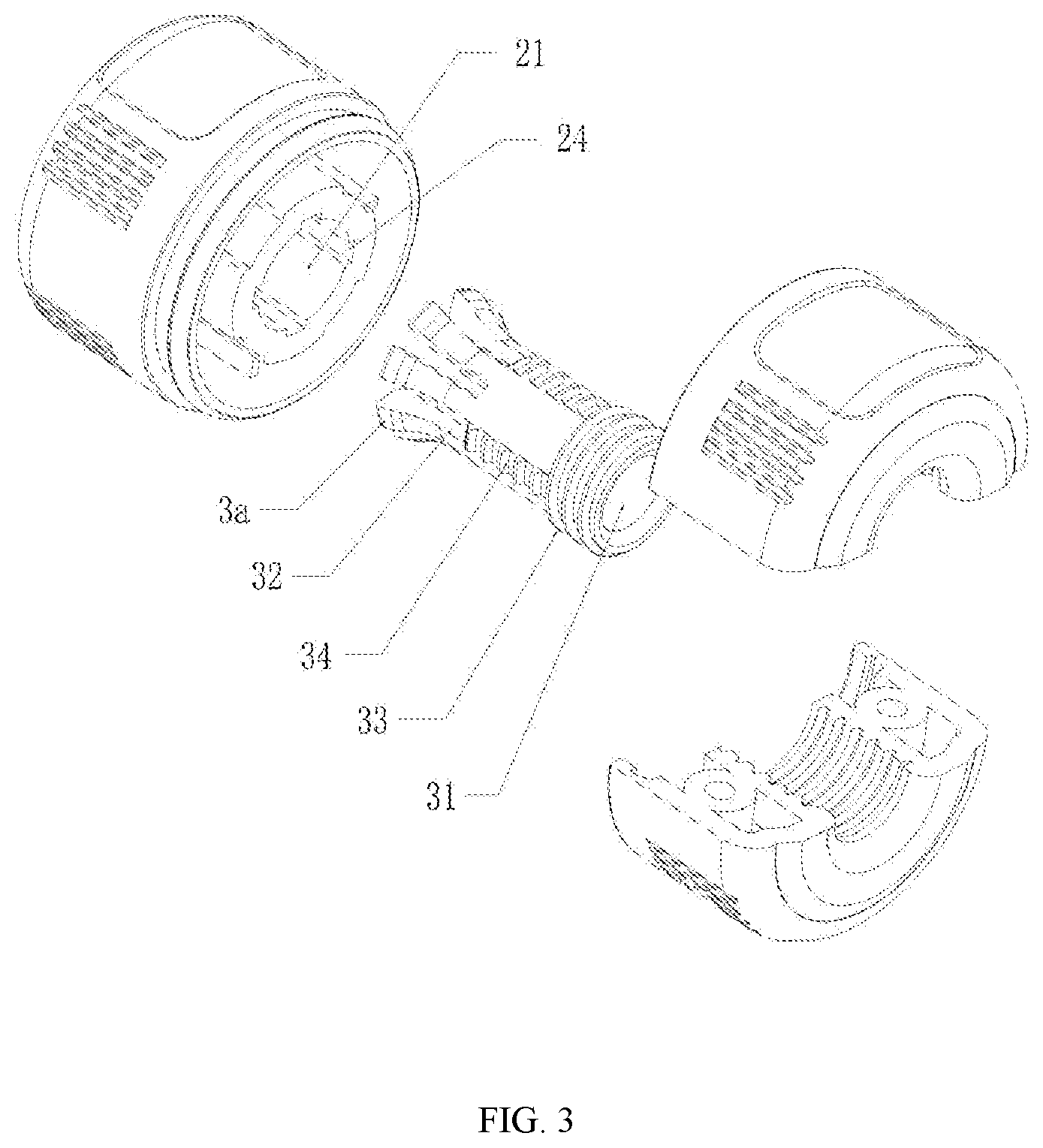Patent US12492098 Figure 3 – Position-adjustable spool return-stop device