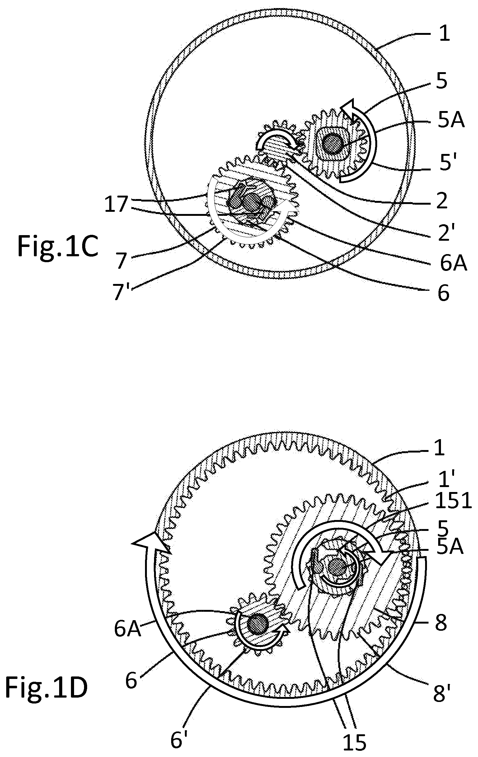 Patent US12492106 Figure 2 – Winch arrangement for a sailing boat