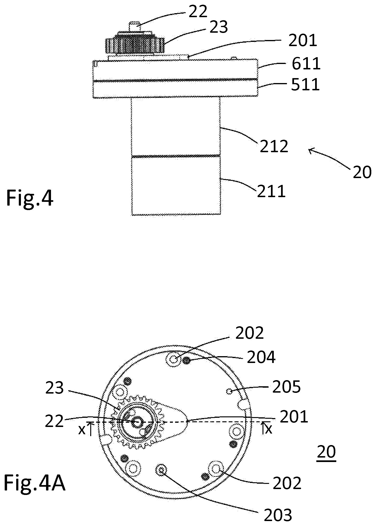 Patent US12492106 Figure 7 – Winch arrangement for a sailing boat