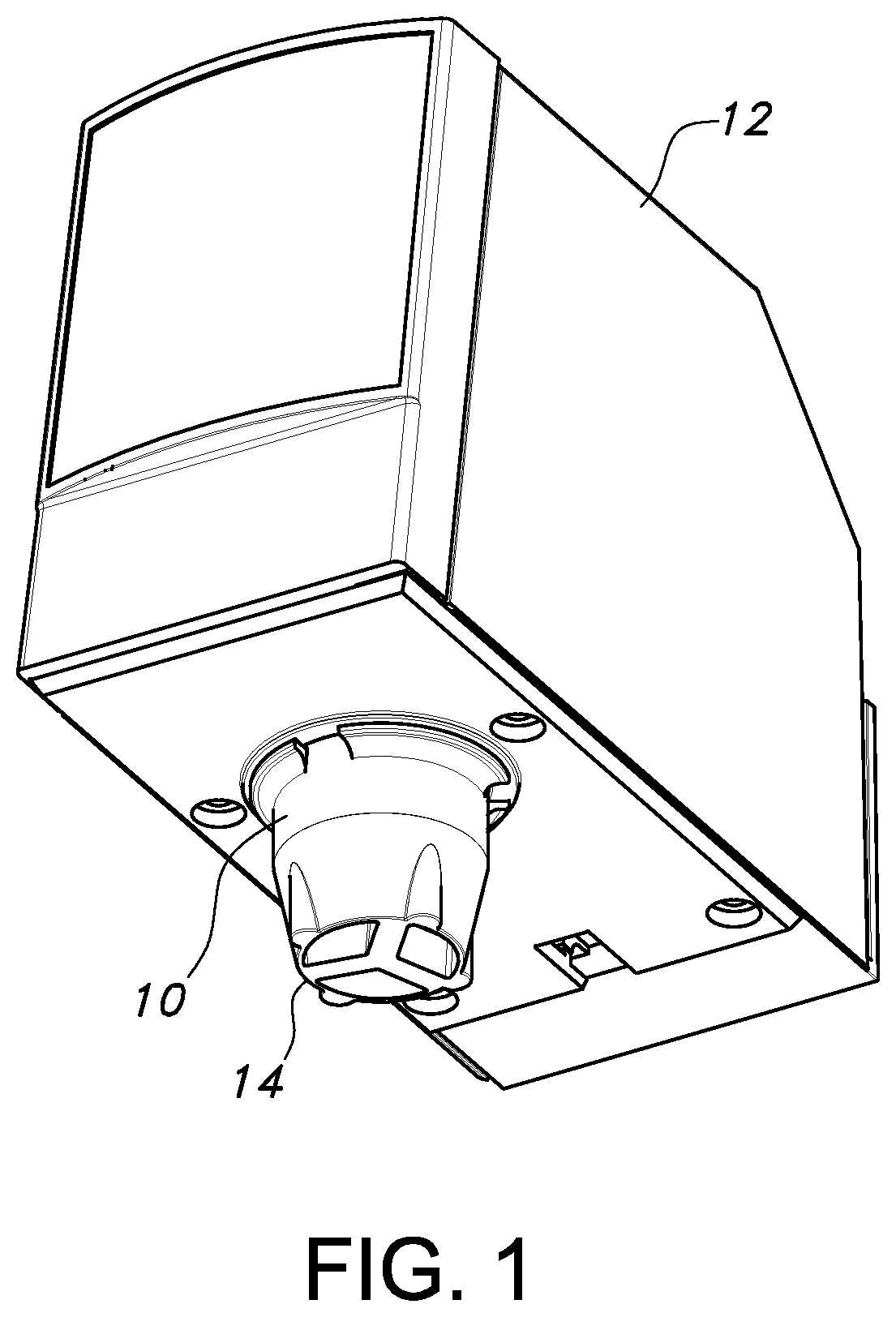 Patent US12492113 Figure 1 – Methods and apparatus for beverage dispensing