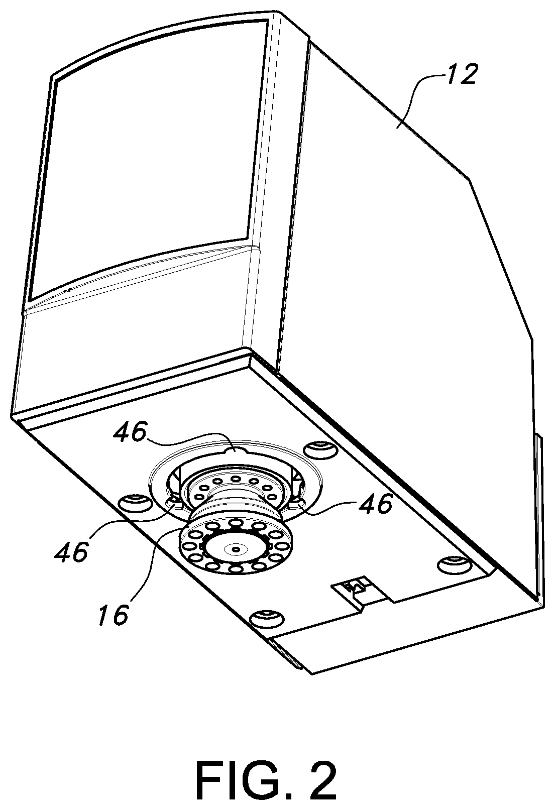 Patent US12492113 Figure 2 – Methods and apparatus for beverage dispensing