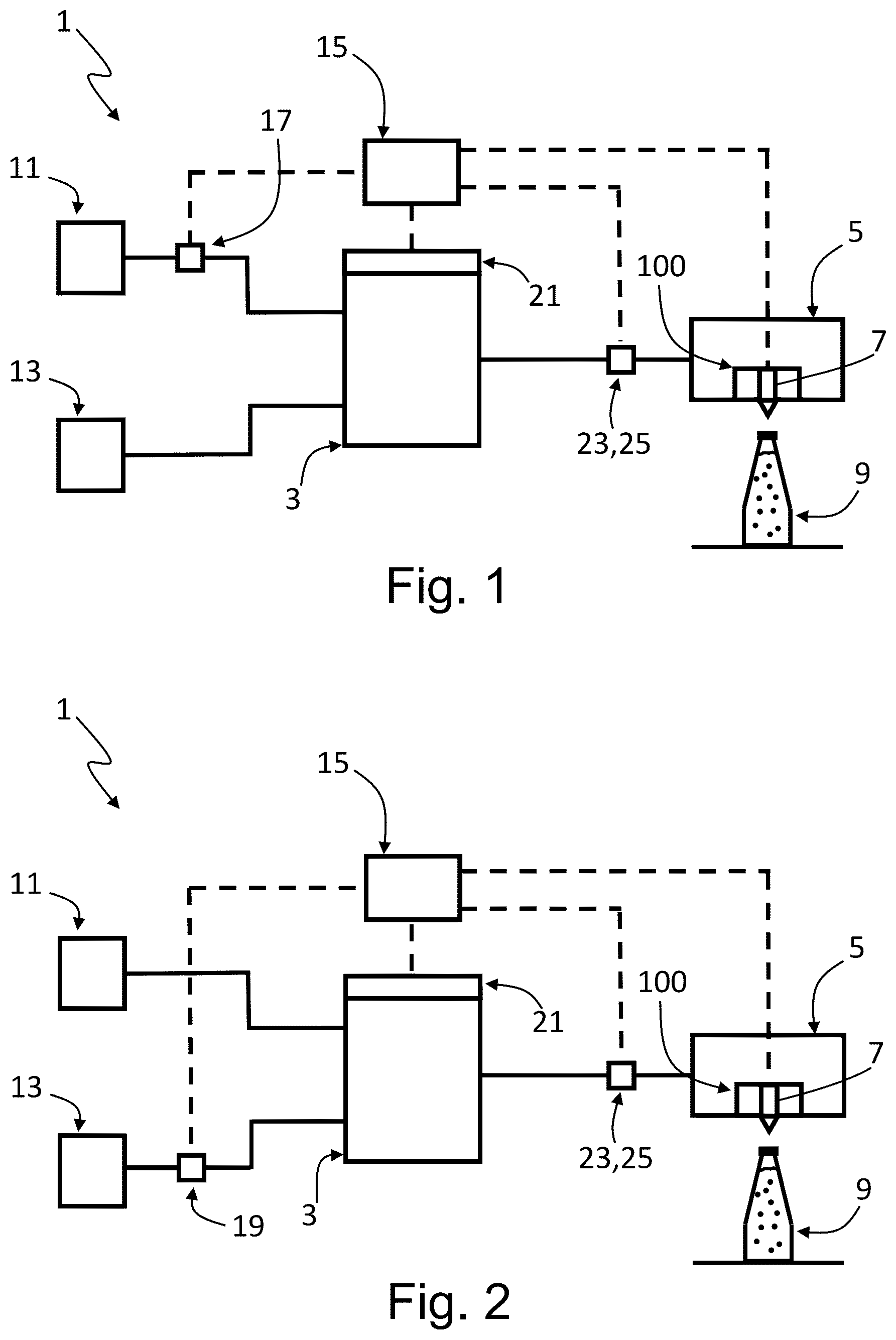 Patent US12492114 Figure 1 – Carbonation device for beverages and related carbonation sensor