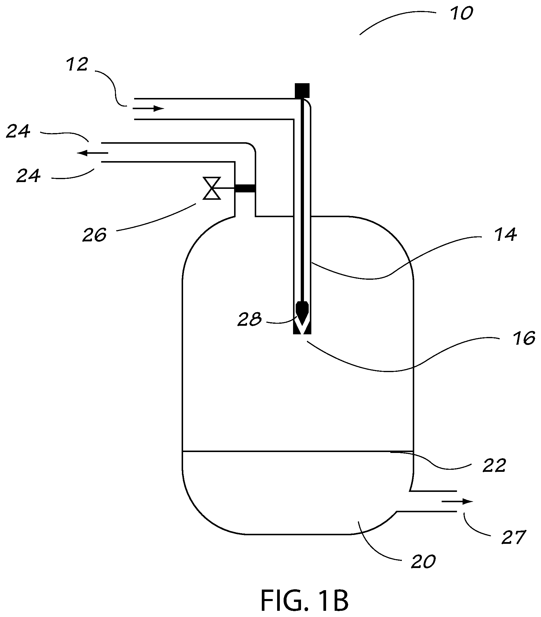 Patent US12492132 Figure 2 – Device for controlling thermal hydrolysis decompression and process plant comprising such device
