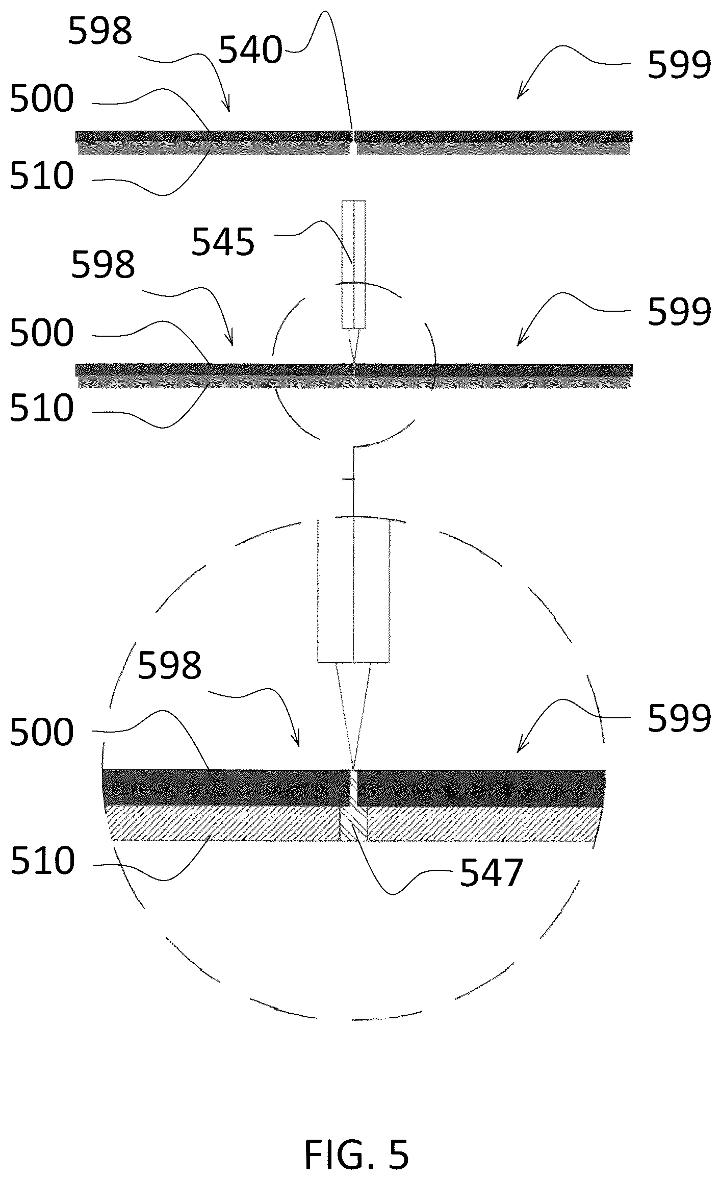 Patent US12492151 Figure 5 – Apparatus and method for substrate-backed porcelain