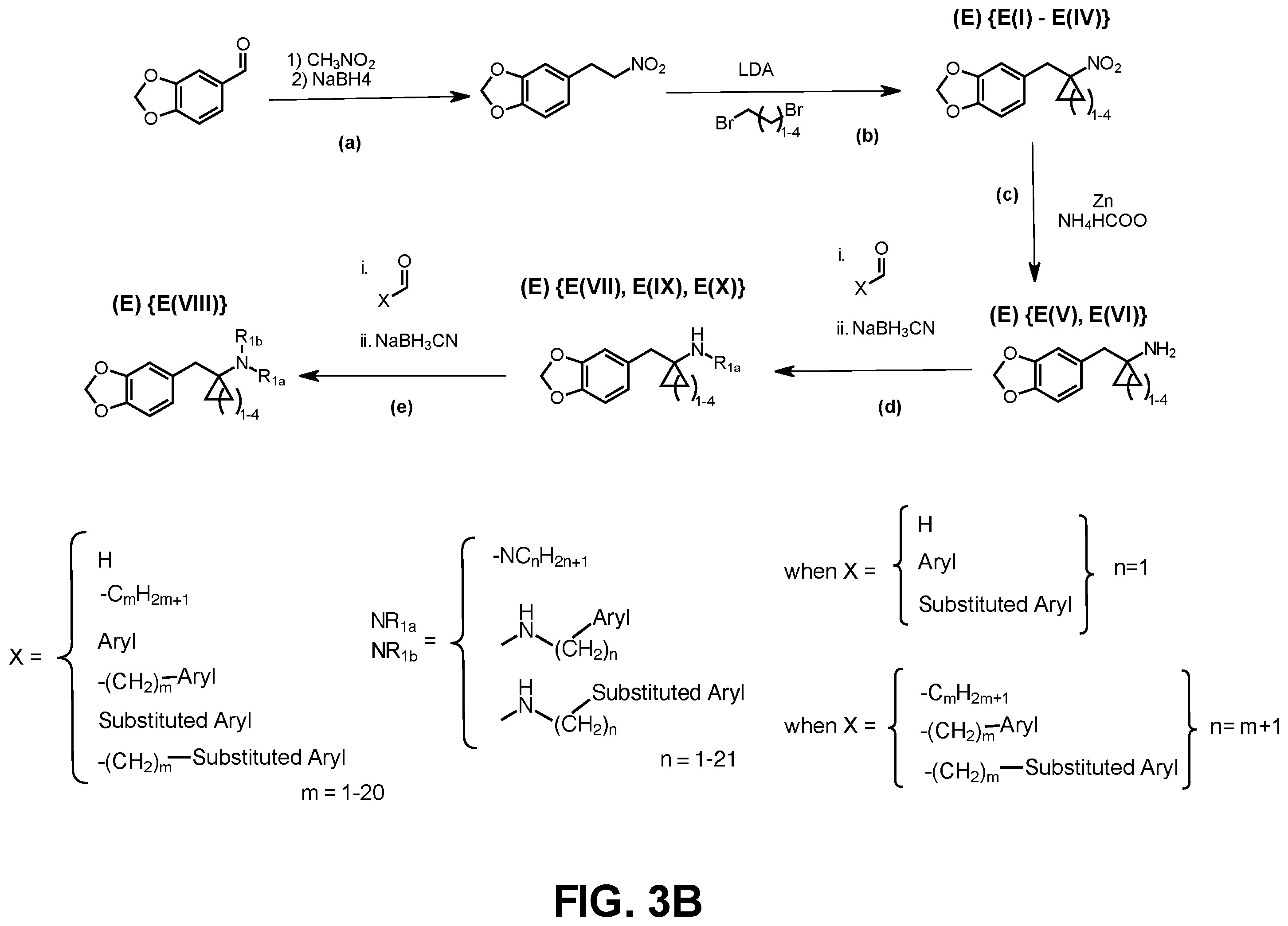 Patent US12492179 Figure 4 – Substituted ethylamine fused heterocyclic mescaline derivatives