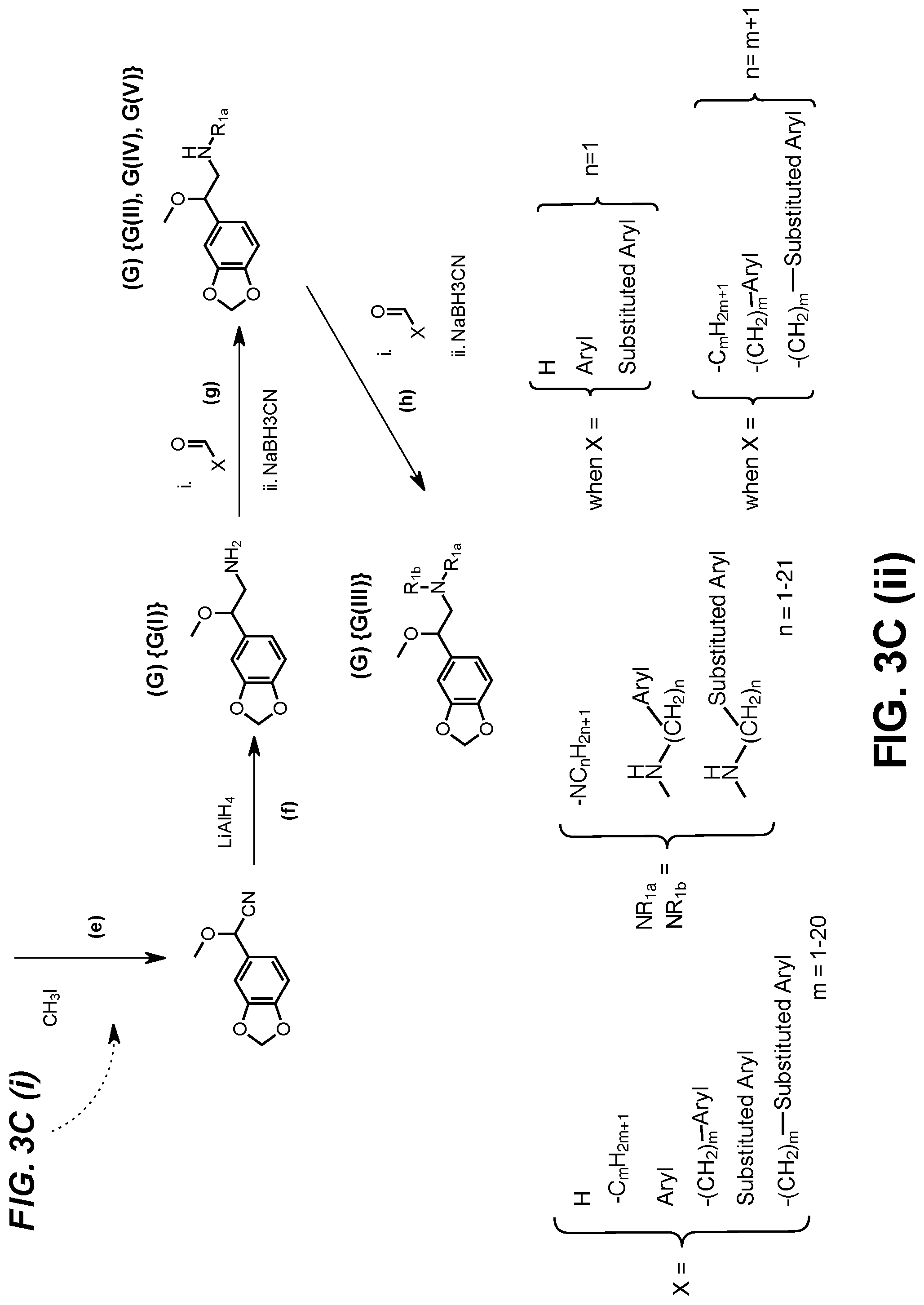 Patent US12492179 Figure 6 – Substituted ethylamine fused heterocyclic mescaline derivatives