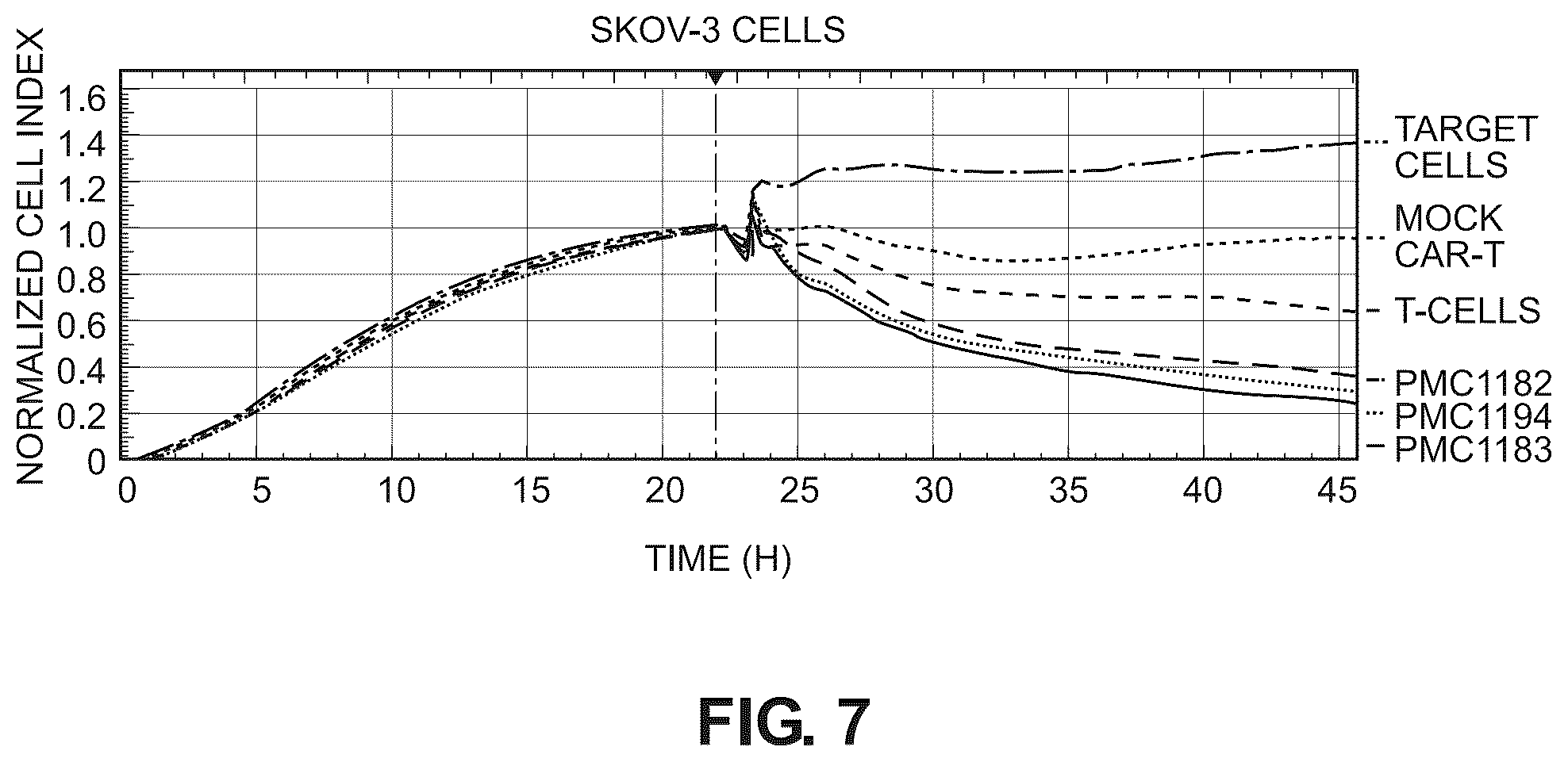 Patent US12492264 Figure 7 – Anti-ROR1 antibody and ROR1-targeting engineered cells
