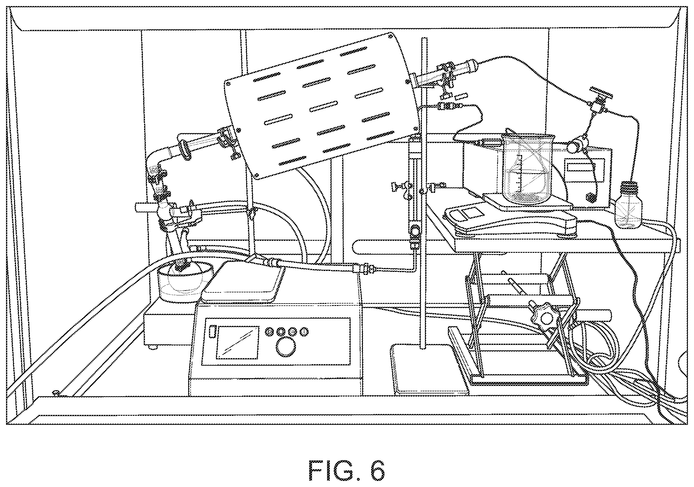 Patent US12492347 Figure 6 – Process of upgrading a pyrolysis oil and upgrading solution used therein