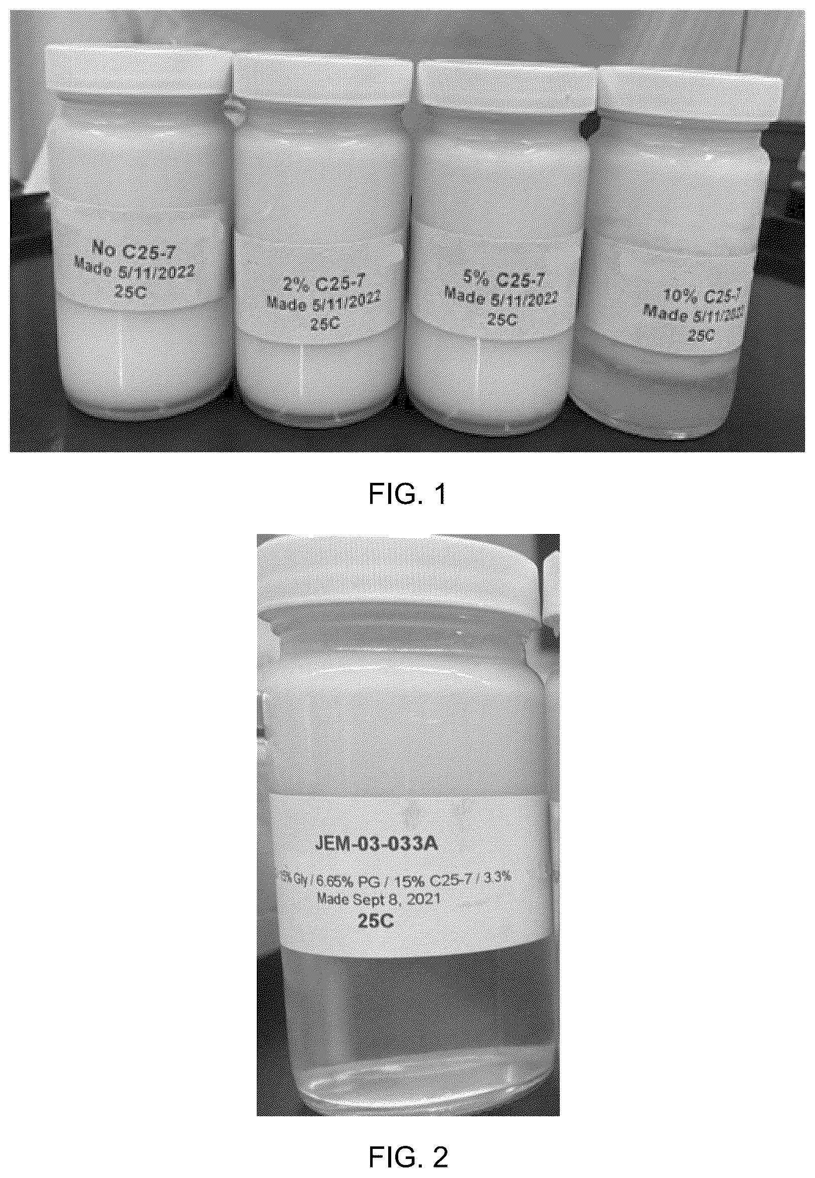 Patent US12492358 Figure 1 – Liquid composition with encapsulated fragrance and alcohol ethoxylate suitable for use with unit dose packages