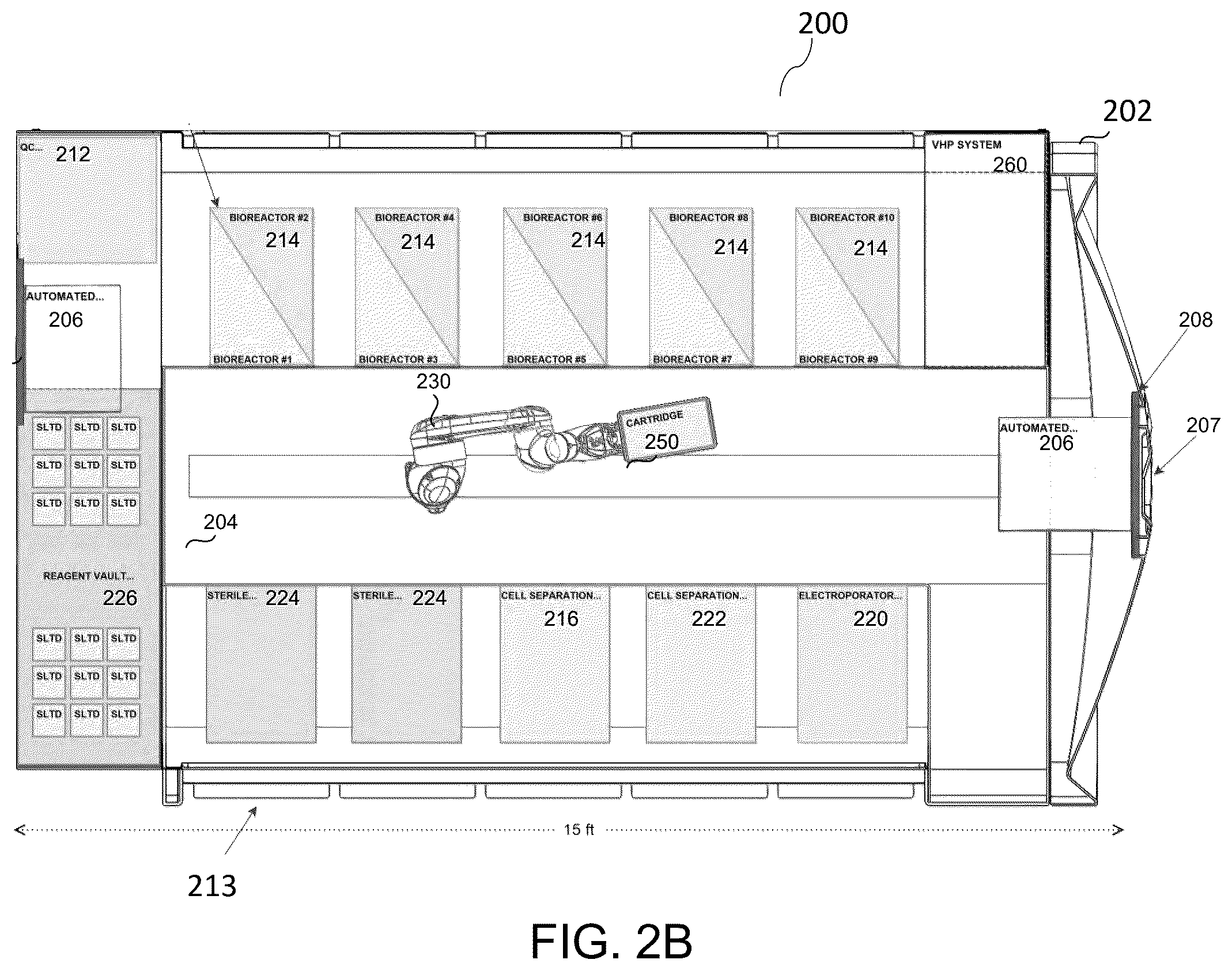 Patent US12492368 Figure 3 – Monitoring air pressure within a cell processing system