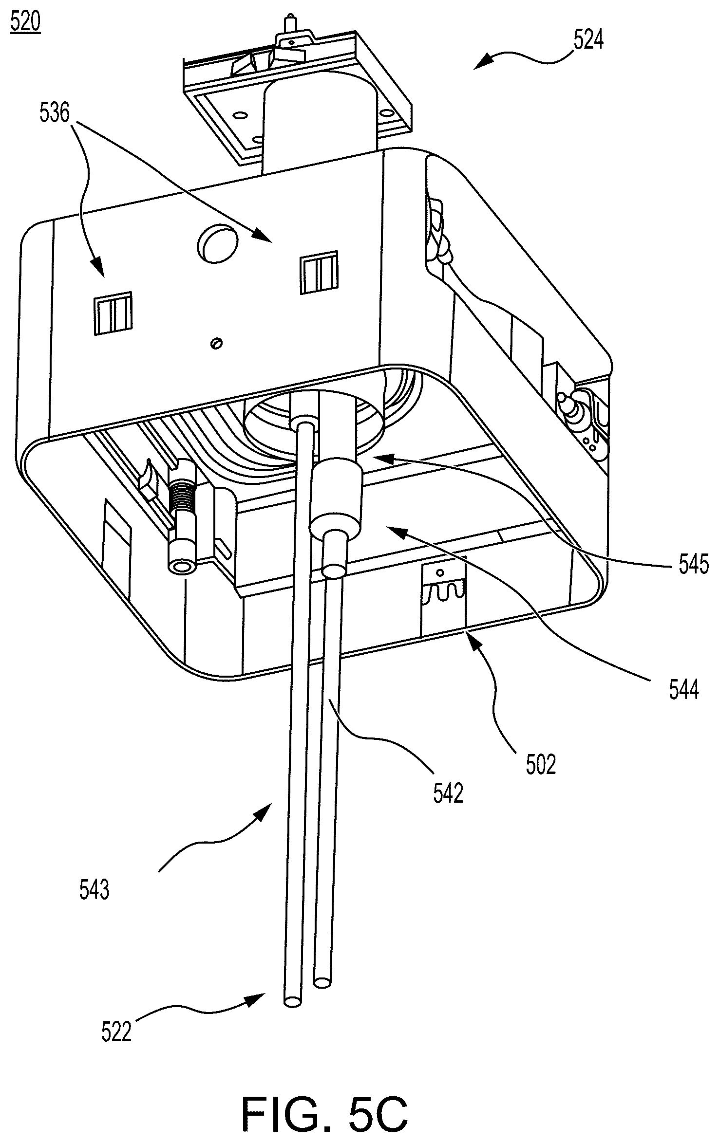 Patent US12492368 Figure 8 – Monitoring air pressure within a cell processing system