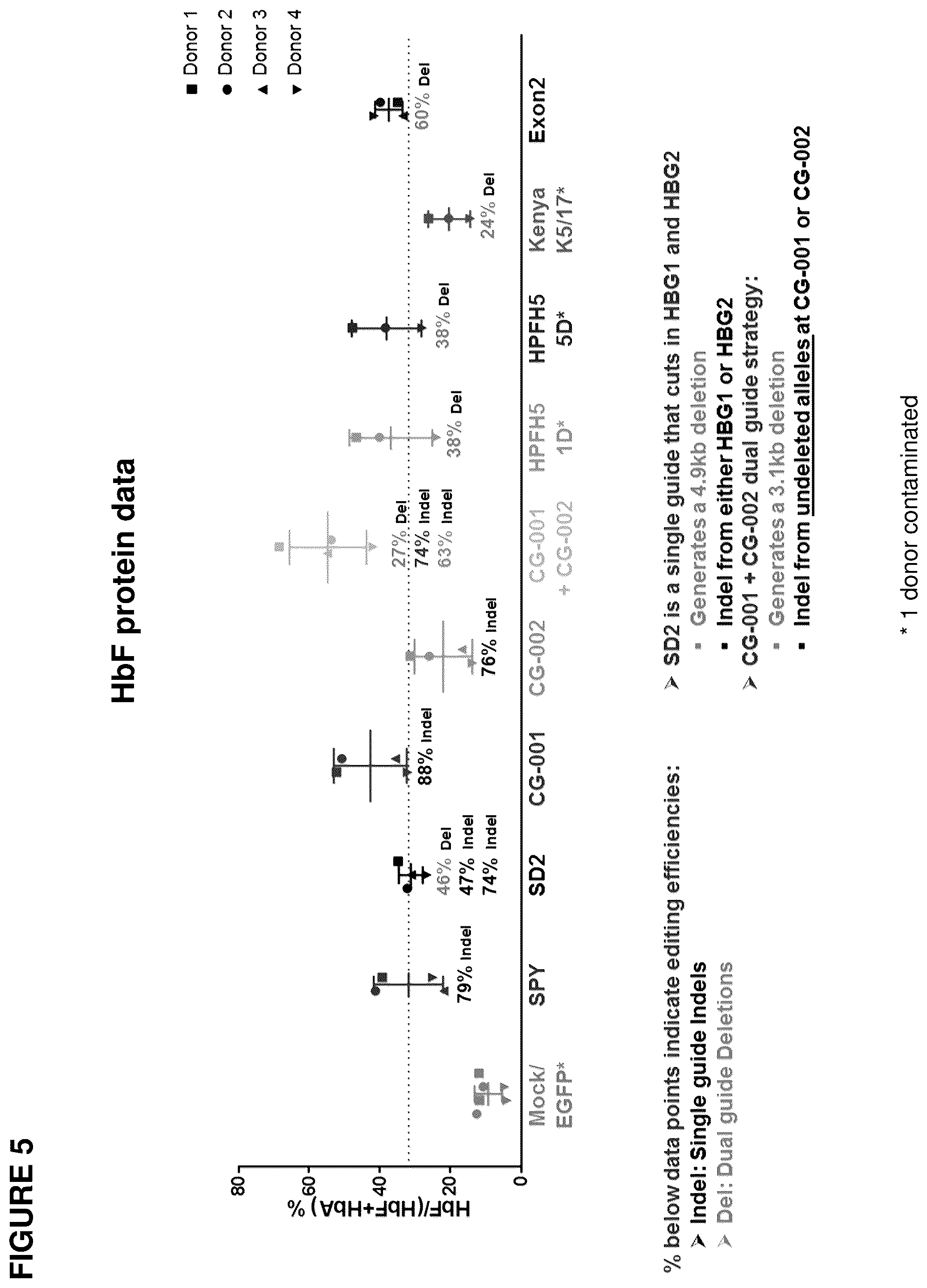 Patent US12492388 Figure 5 – Materials and methods for treatment of hemoglobinopathies
