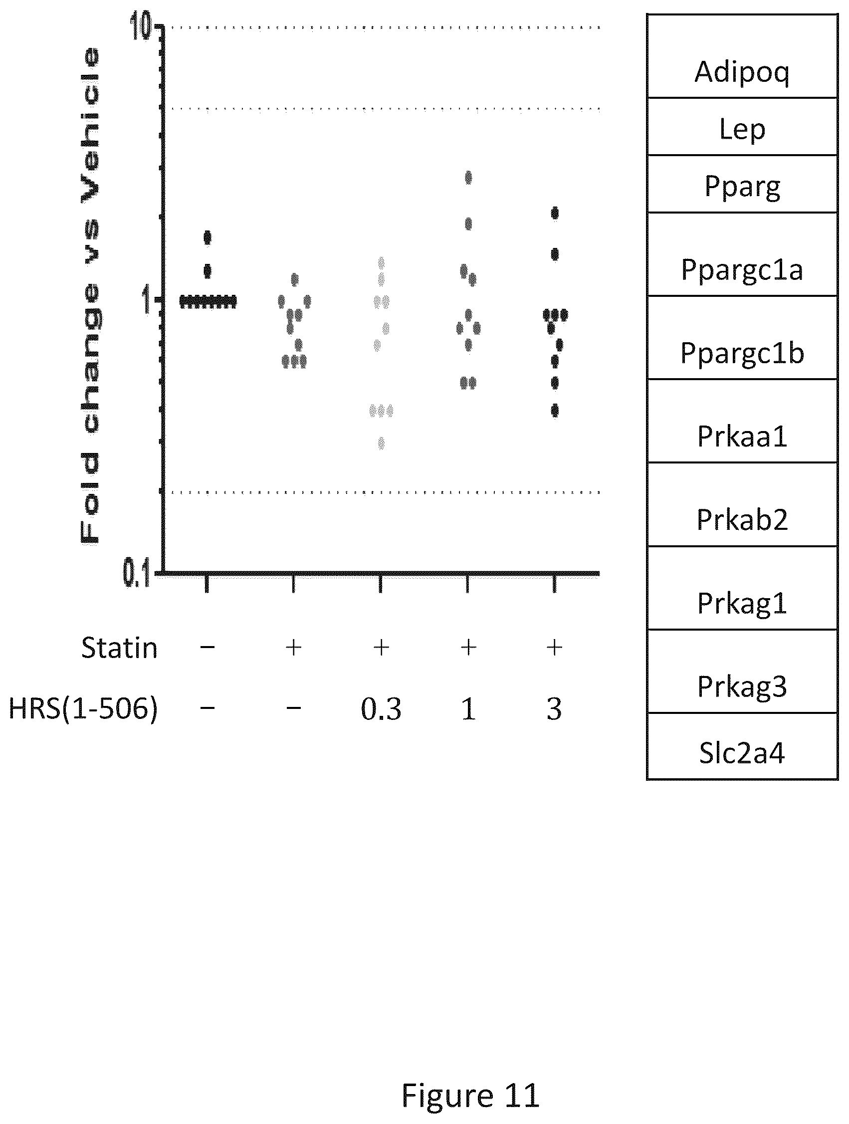 Patent US12492392 Figure 11 – Histidyl-tRNA synthetase-Fc conjugates and therapeutics using the same