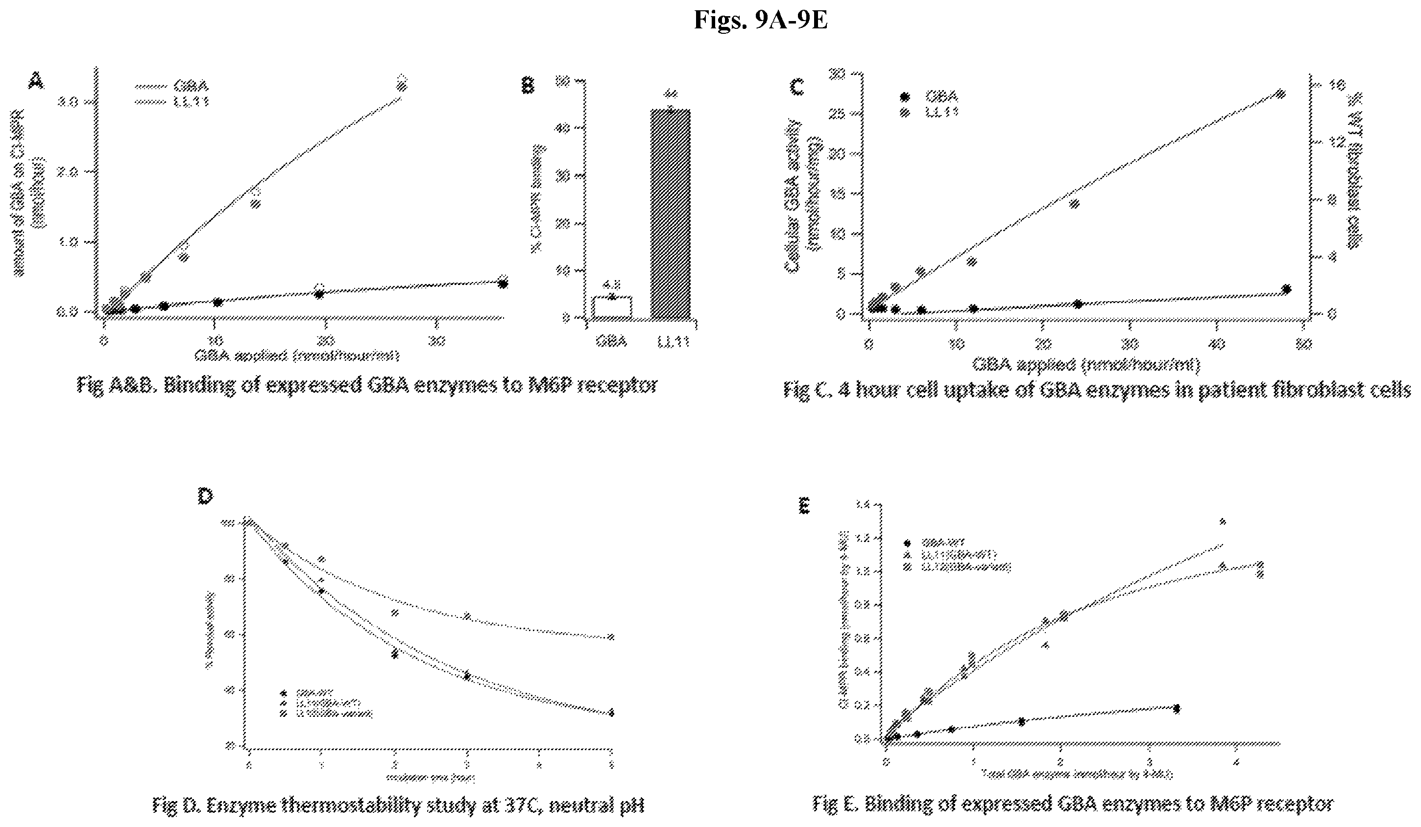 Patent US12492412 Figure 9 – Vector compositions and methods of using same for treatment of lysosomal storage disorders