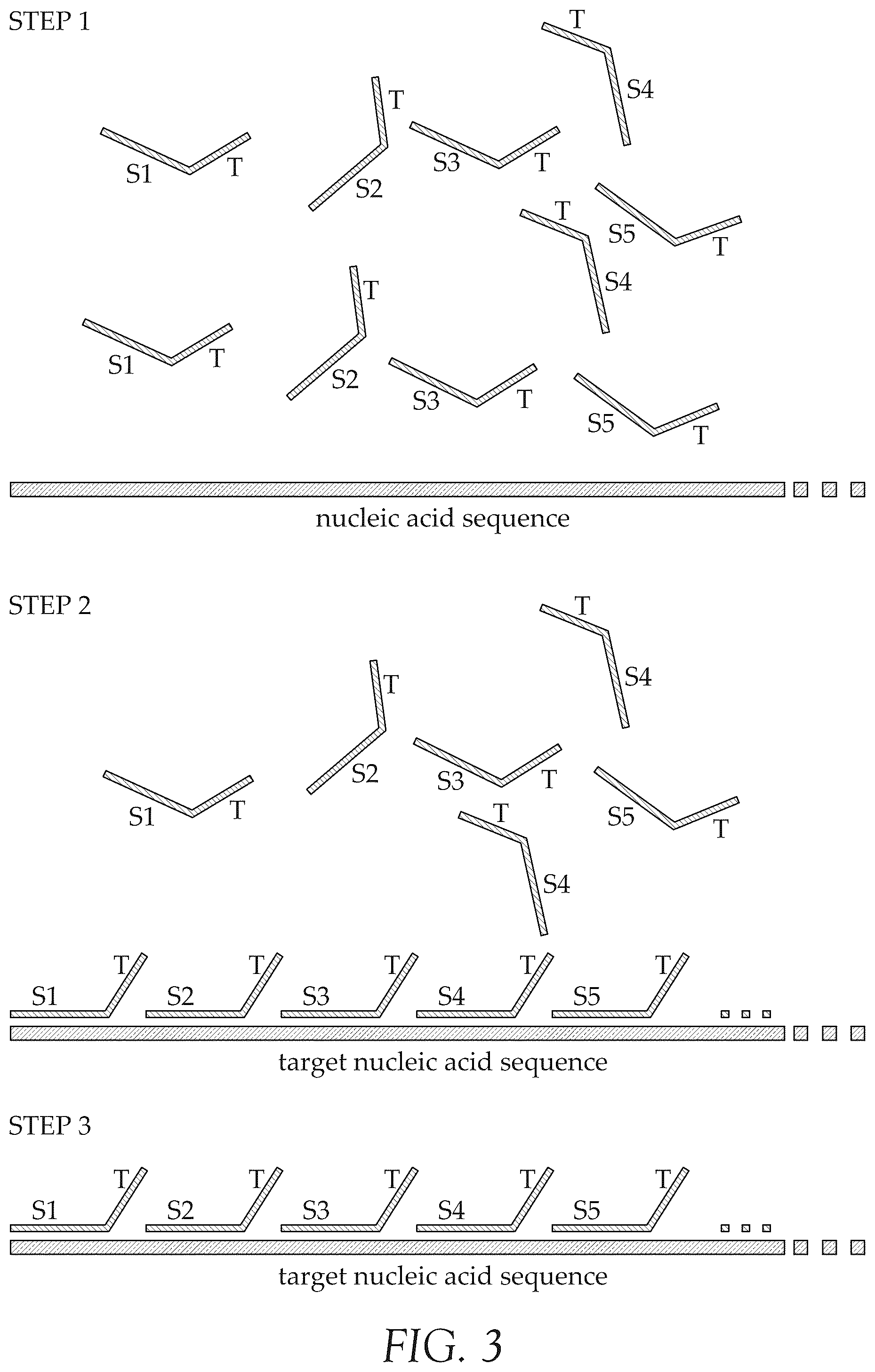 Patent US12492427 Figure 2 – Multiplex method for detecting different analytes in a sample