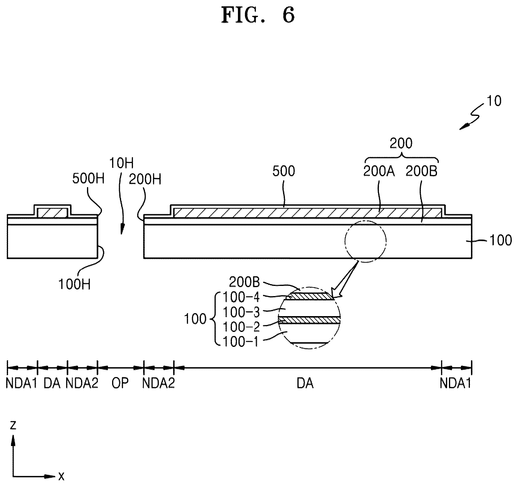 Patent US12492462 Figure 6 – Method of making a display apparatus using a selective mask structure