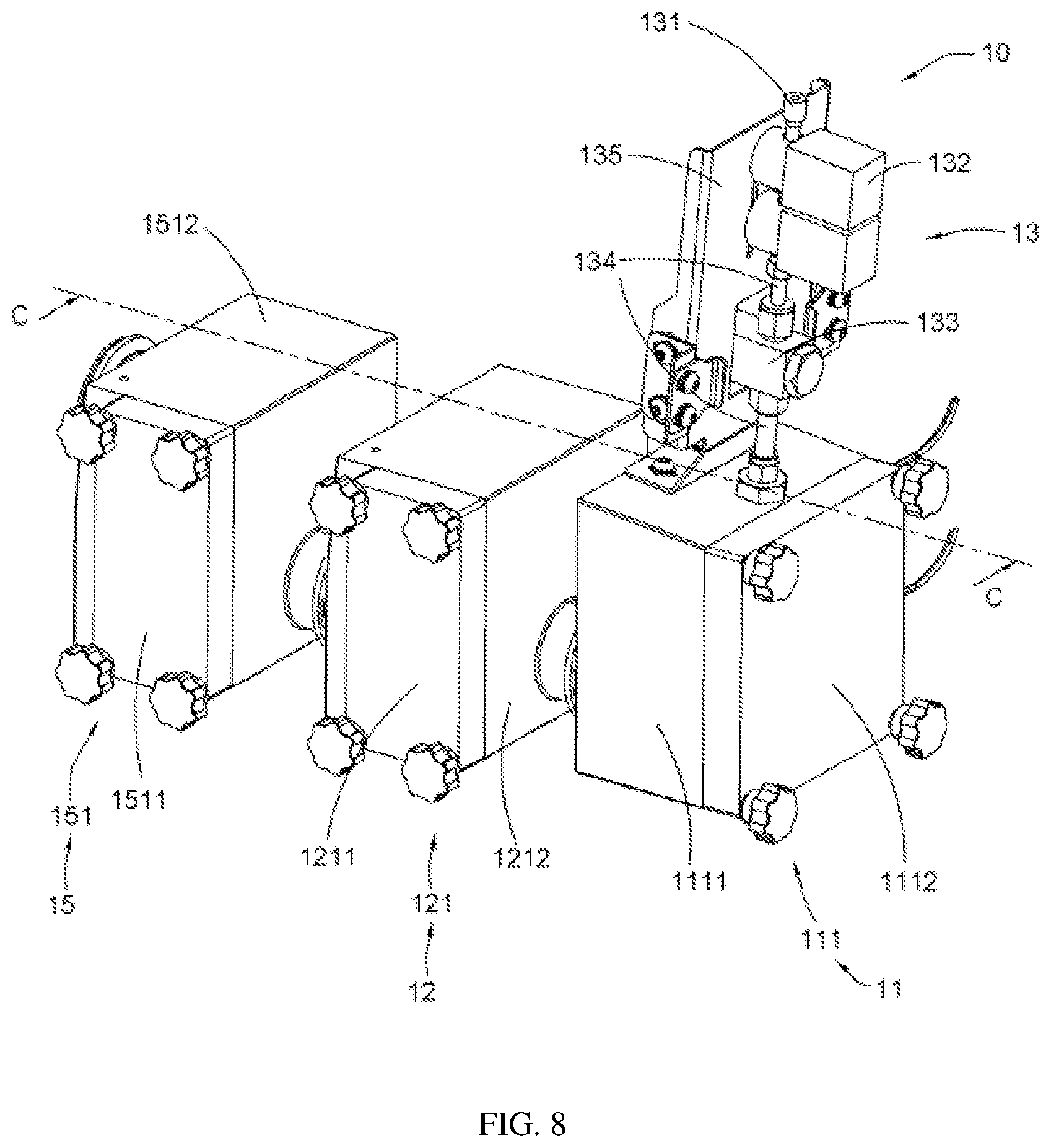Patent US12492470 Figure 9 – Raw material gasification device, film coating device, film coating apparatus and feeding method therefor