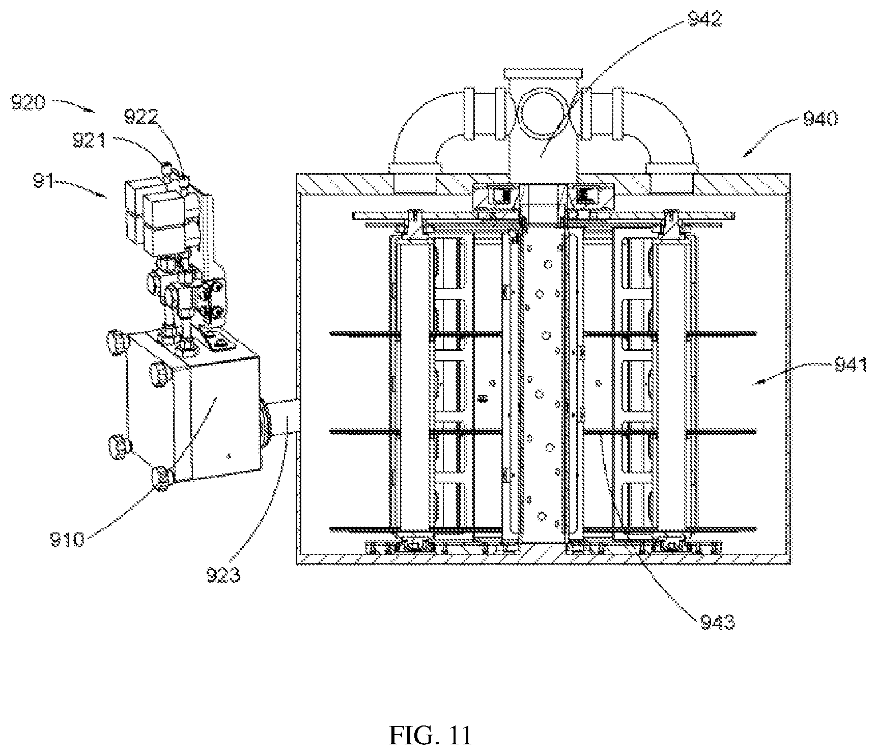 Patent US12492470 Figure 13 – Raw material gasification device, film coating device, film coating apparatus and feeding method therefor
