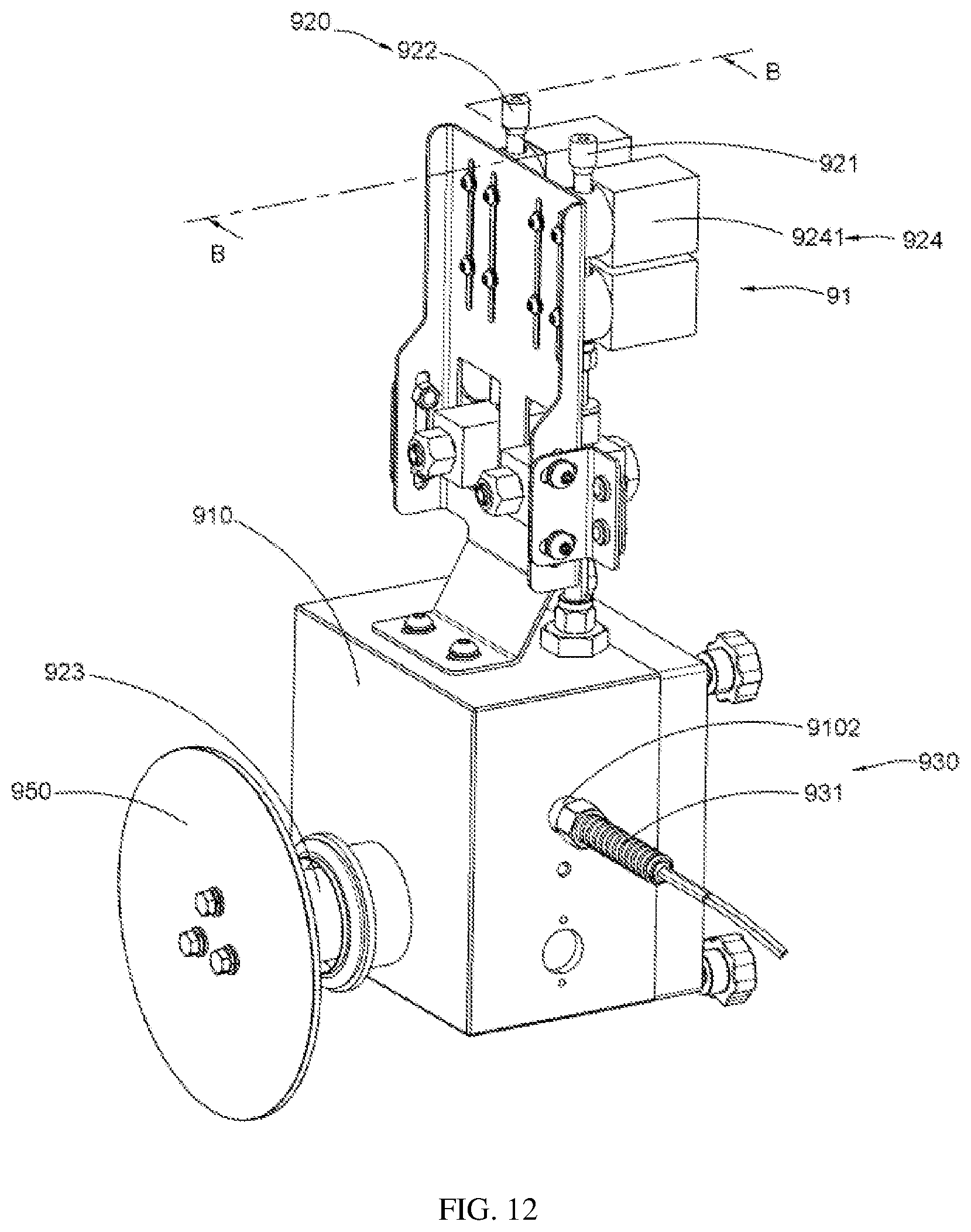 Patent US12492470 Figure 14 – Raw material gasification device, film coating device, film coating apparatus and feeding method therefor