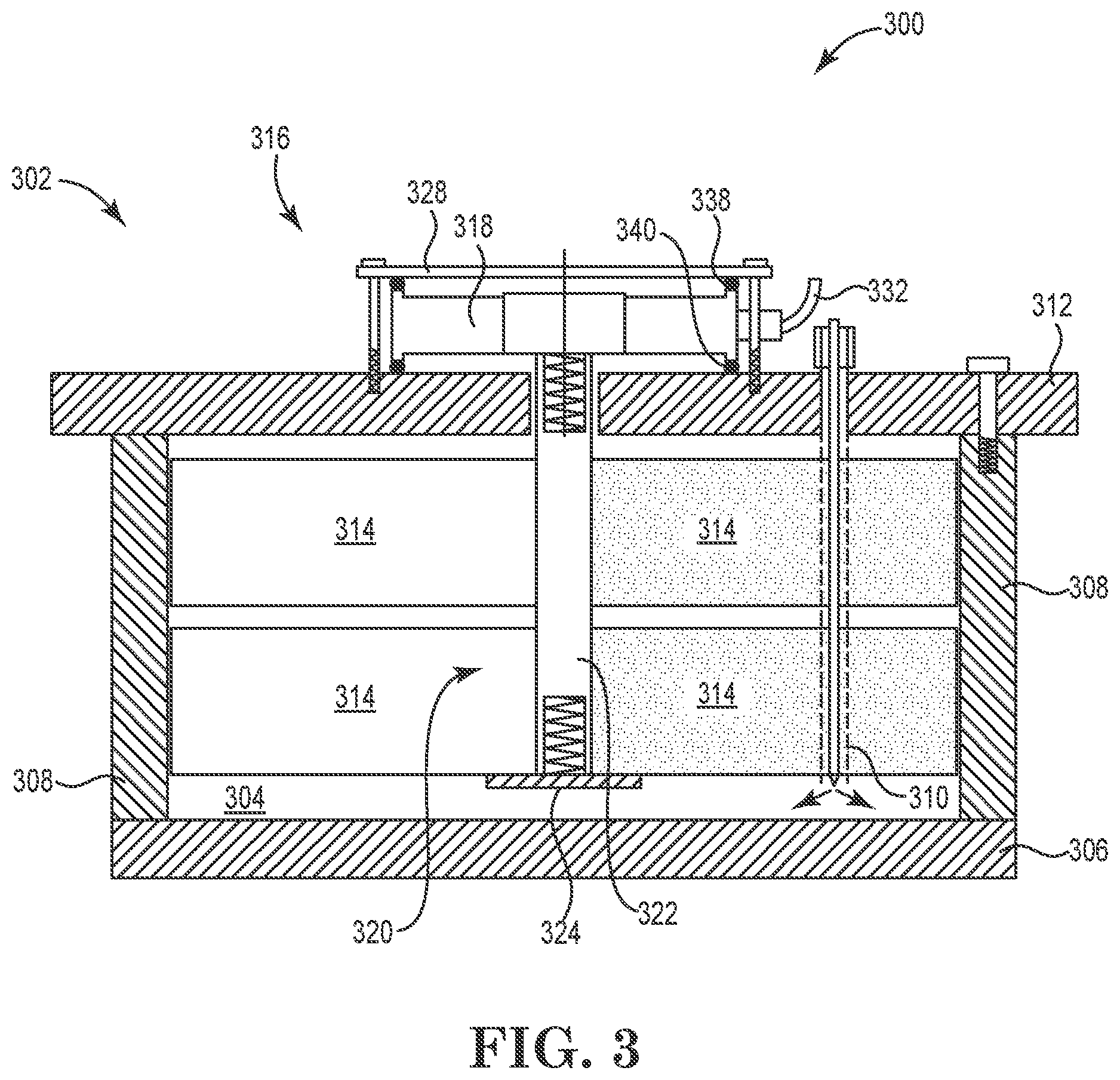 Patent US12492471 Figure 3 – Precursor delivery systems for determining material levels